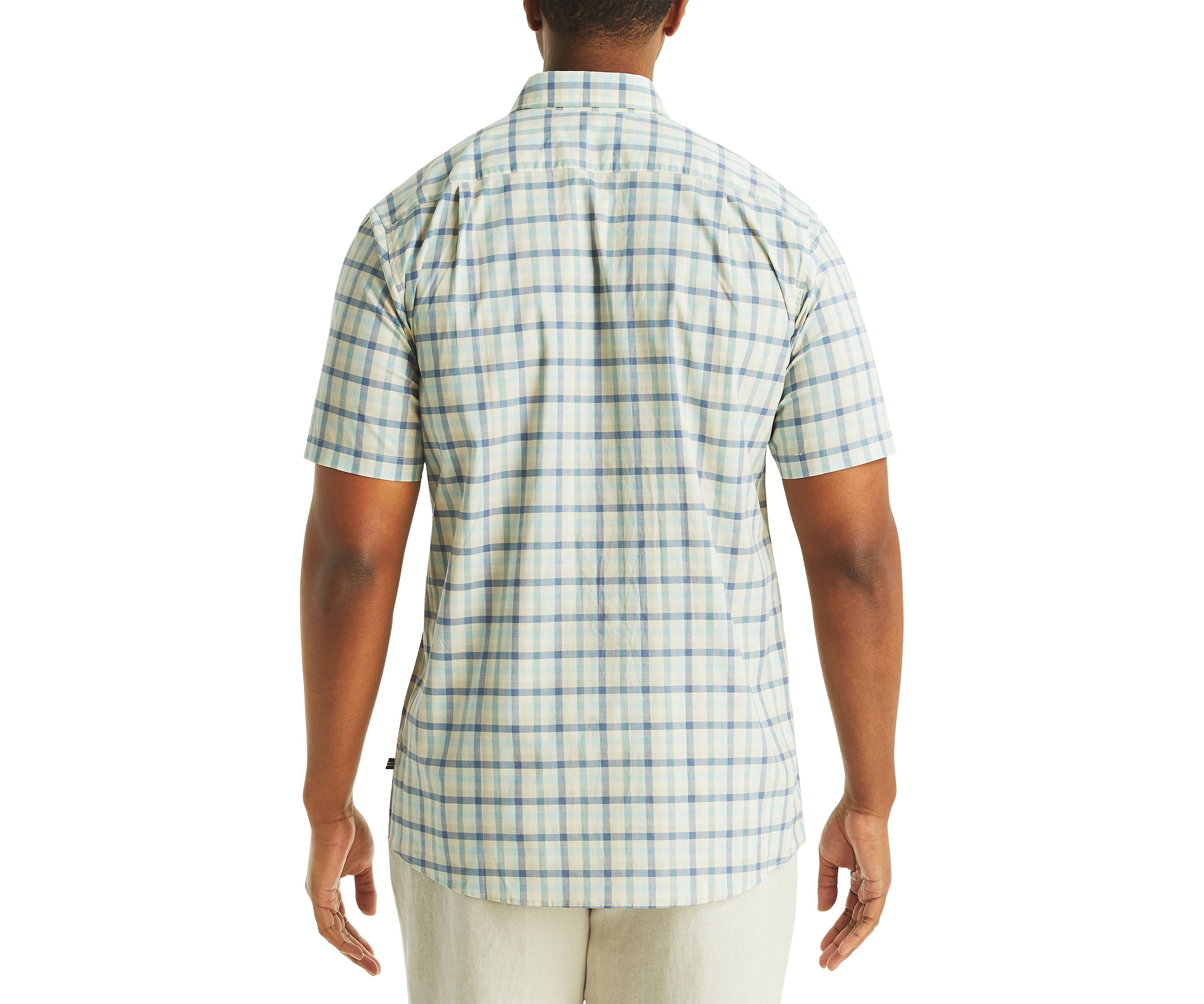Big & Tall Plaid Short-Sleeve Shirt
