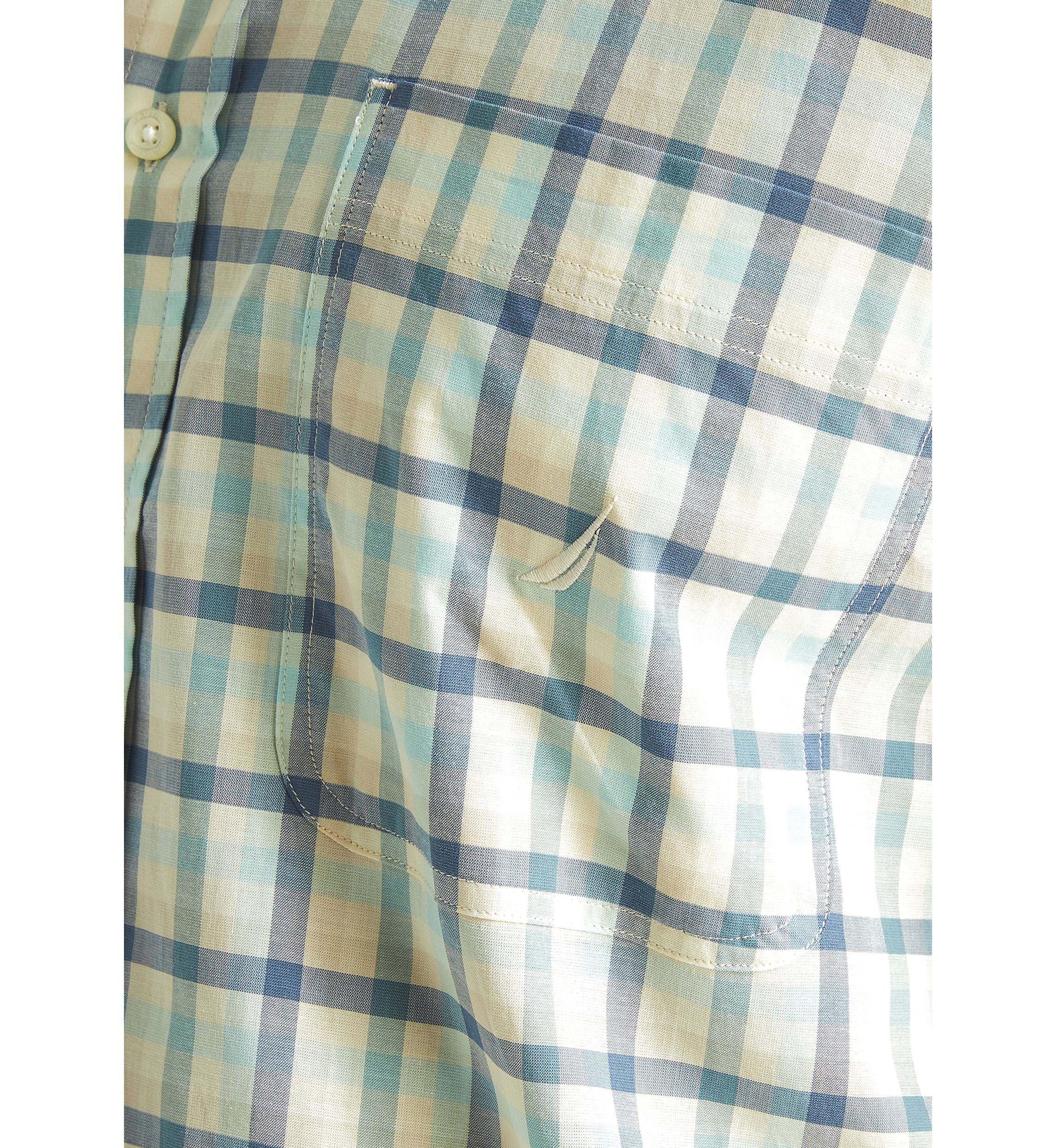 Big & Tall Plaid Short-Sleeve Shirt