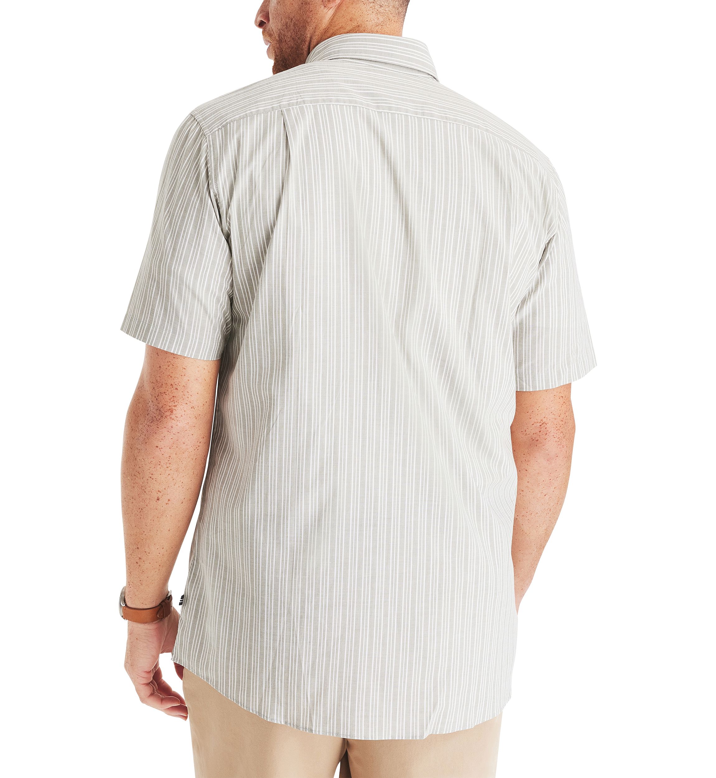 Big & Tall Striped Short-Sleeve Shirt