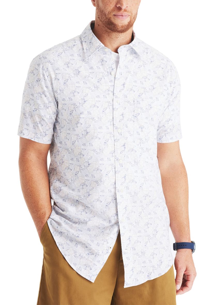 Big & Tall Floral Print Shirt 