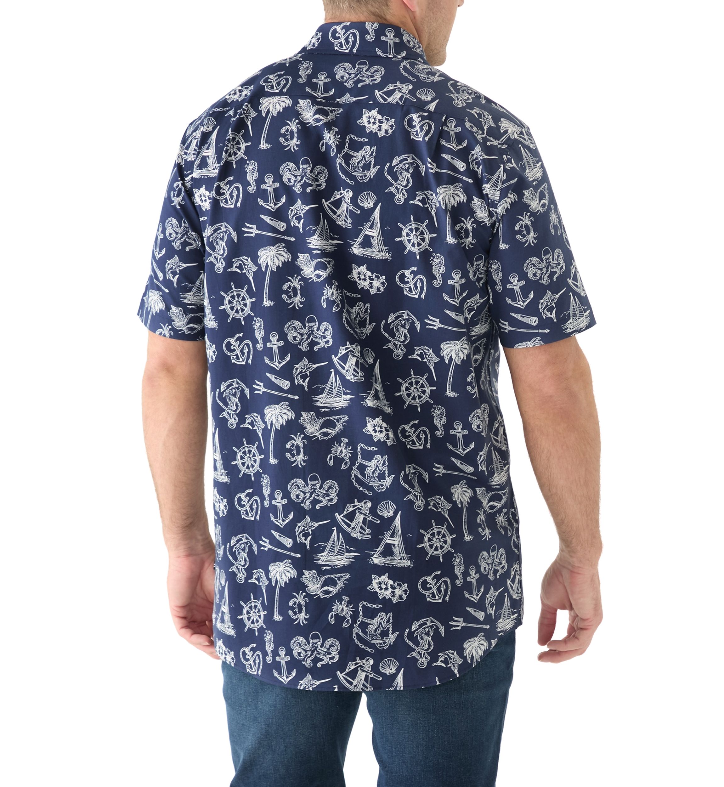 Big & Tall Printed Shirt