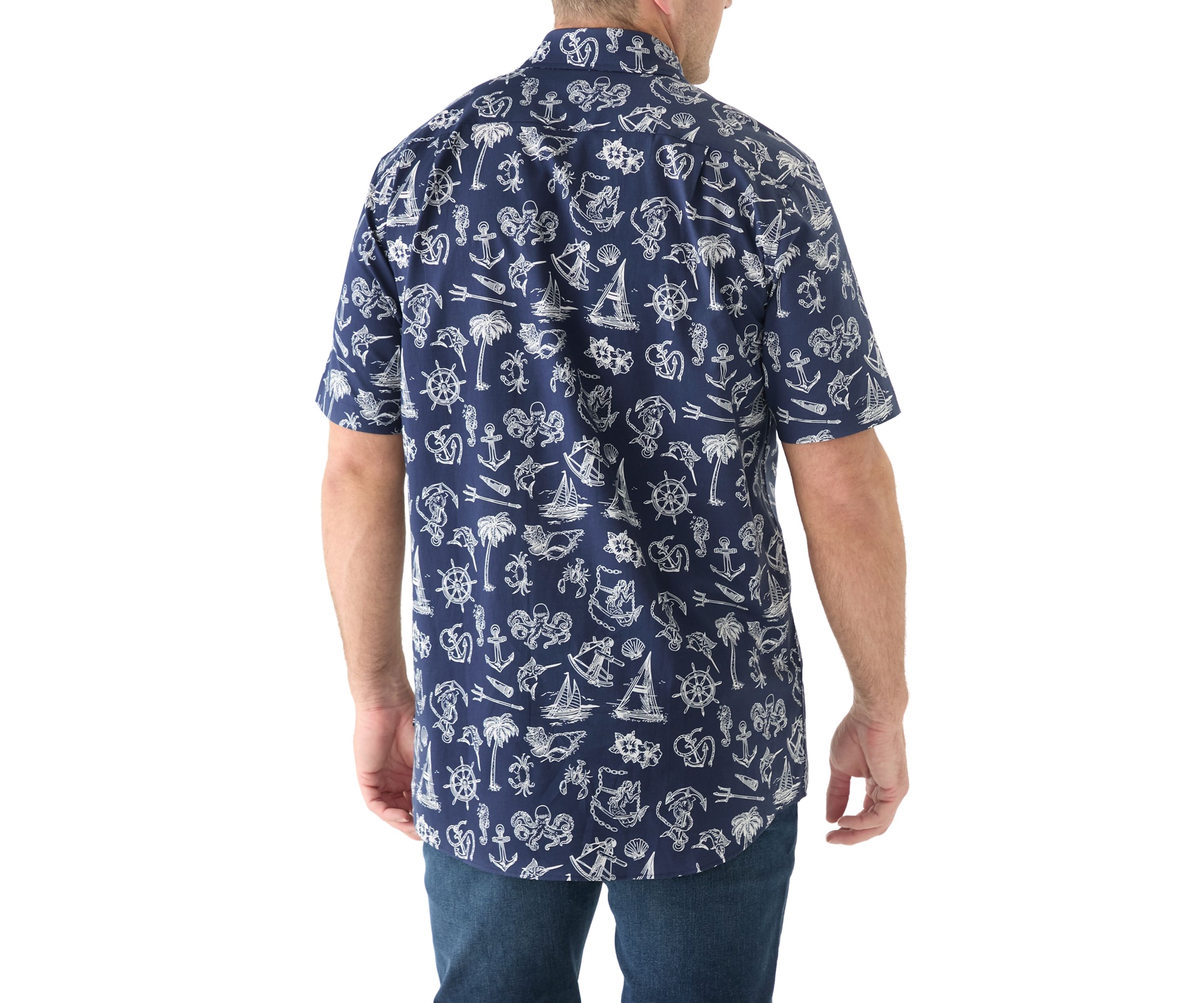Big & Tall Printed Shirt