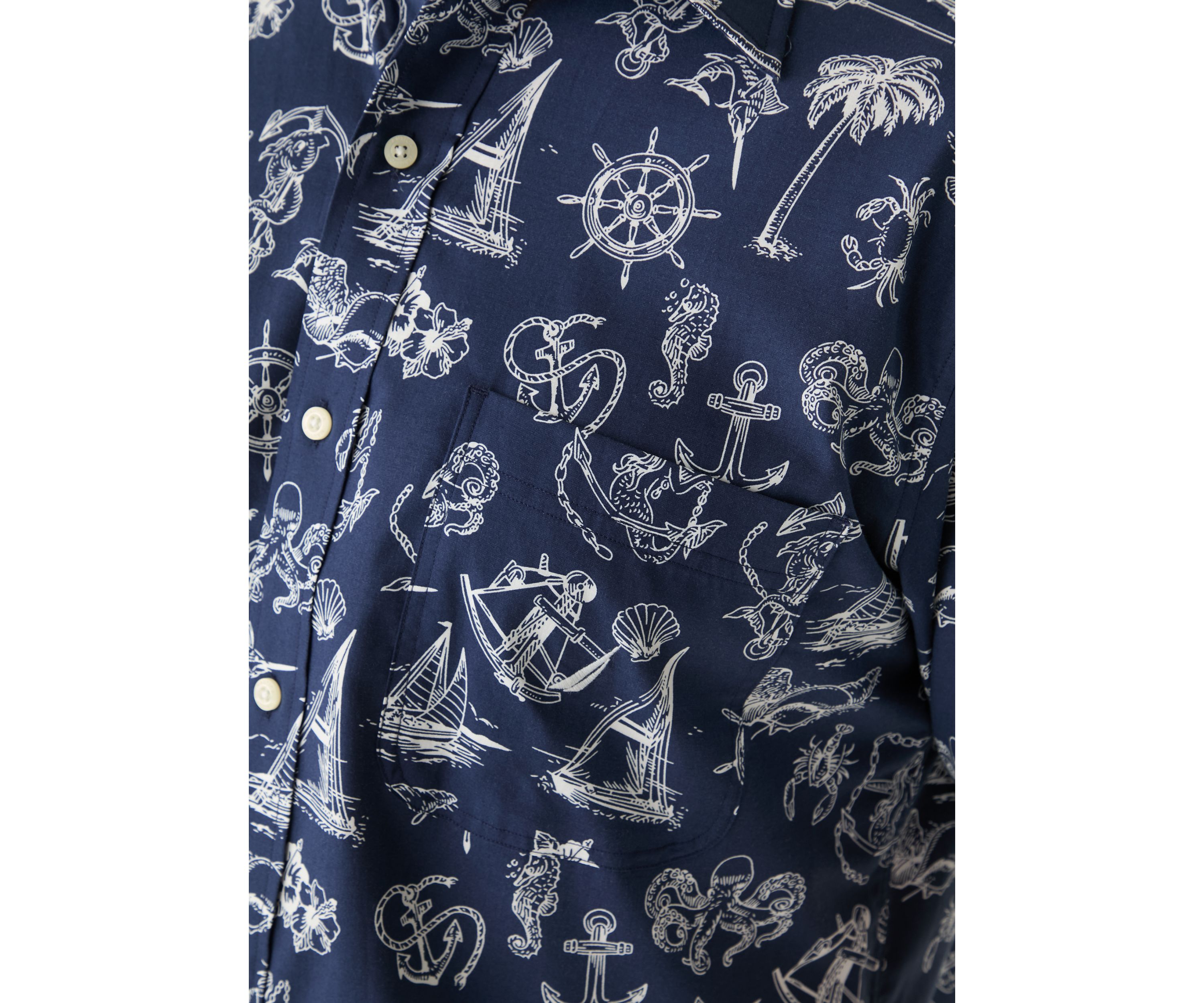 Big & Tall Printed Shirt