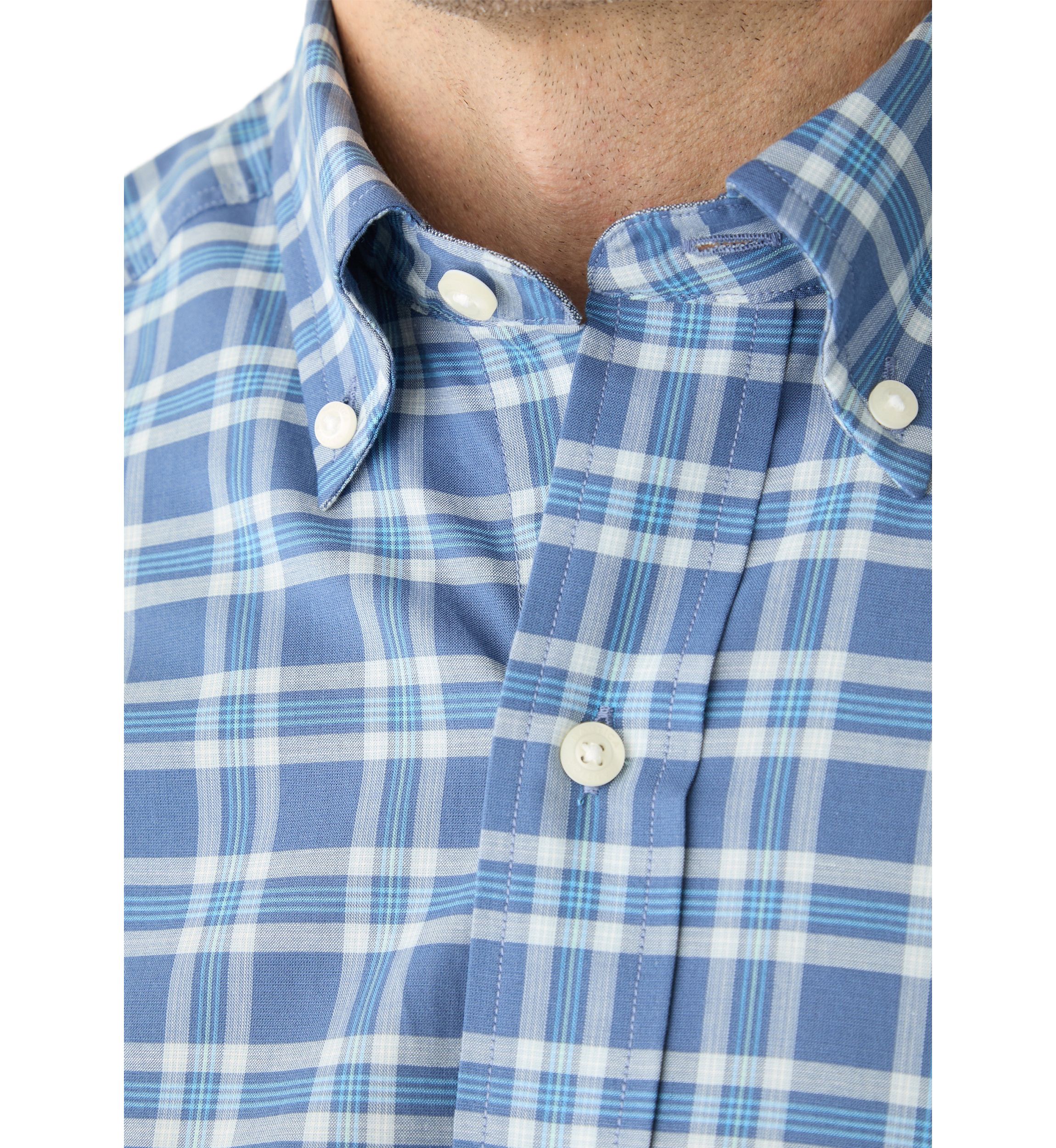 Big & Tall Long Sleeve Plaid Woven Shirt