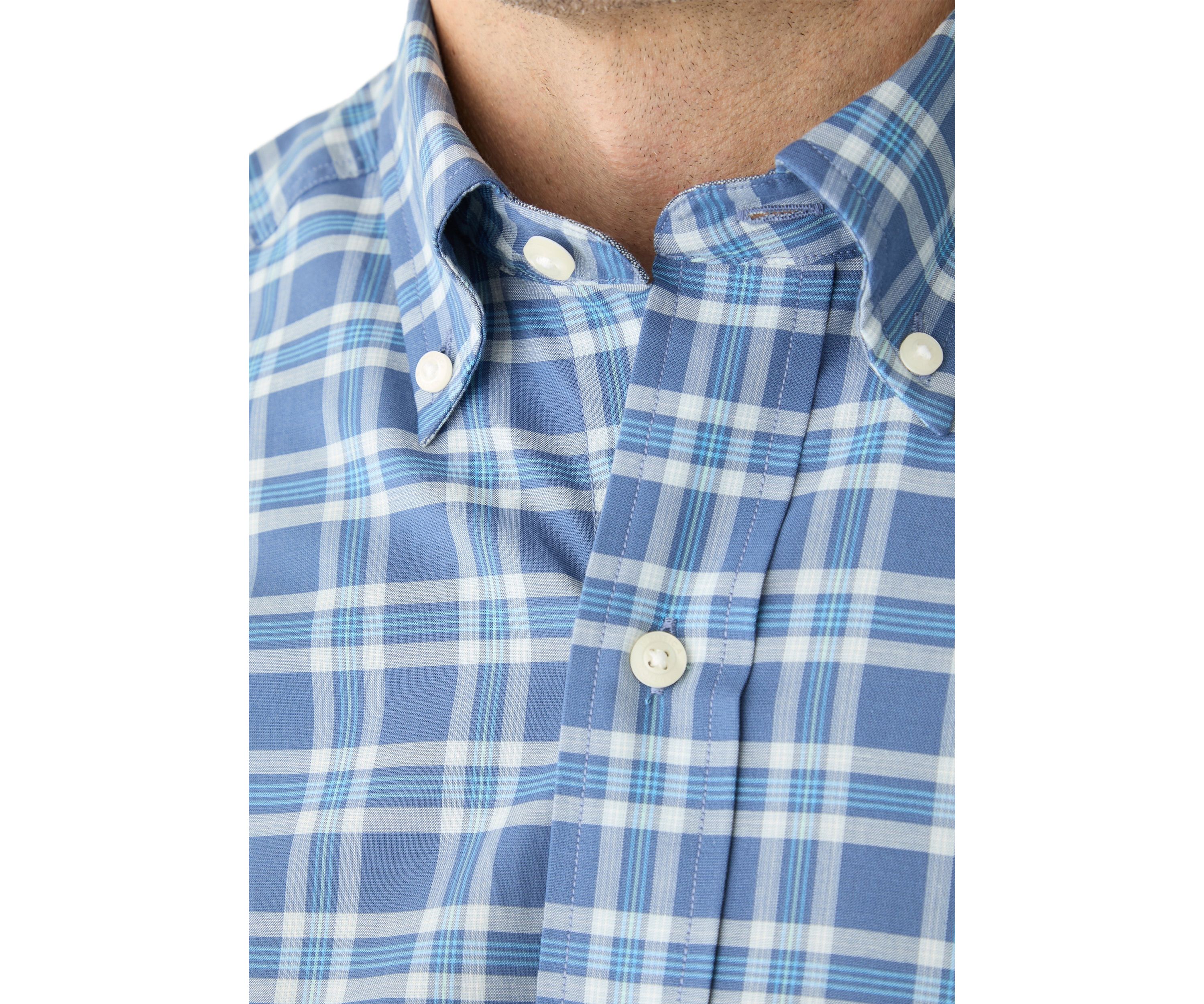 Big & Tall Long Sleeve Plaid Woven Shirt