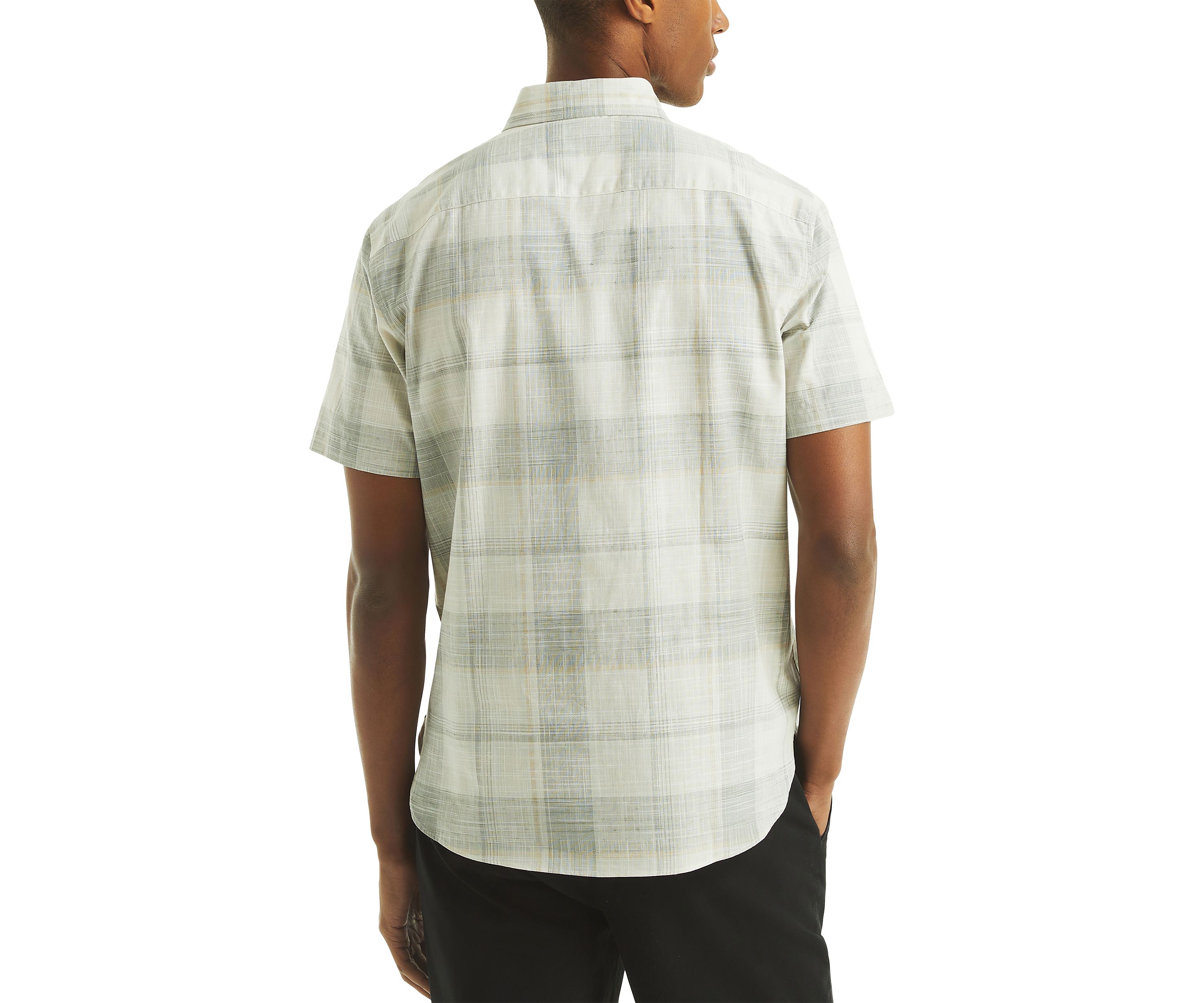 Big & Tall Plaid Short Sleeve Shirt