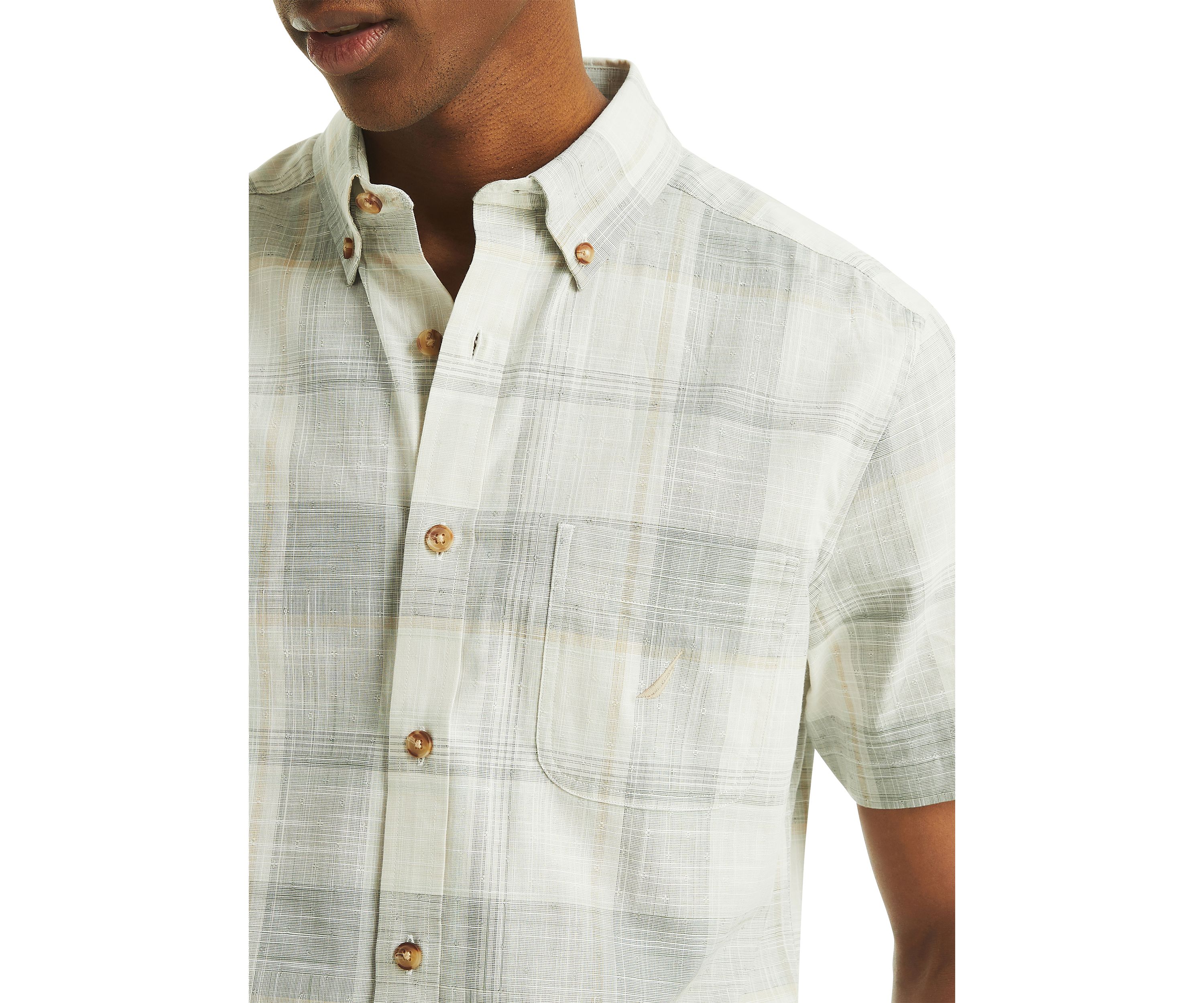 Big & Tall Plaid Short Sleeve Shirt
