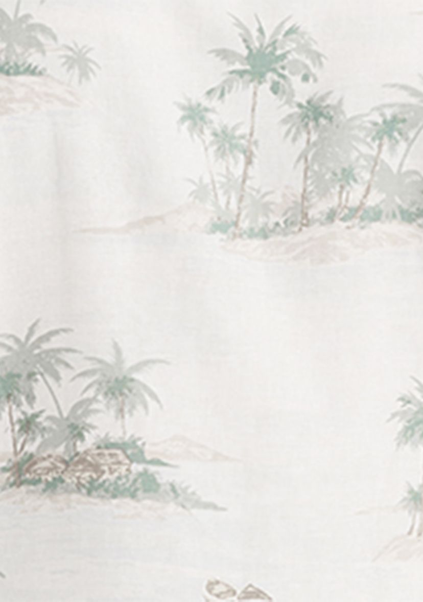 Big & Tall Nautica Printed Short-Sleeve Camp Shirt