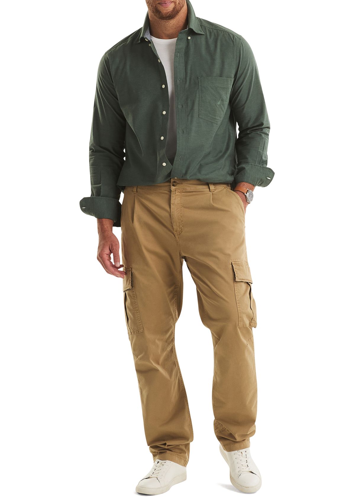 Big & Tall Long Sleeve Oxford Shirt 