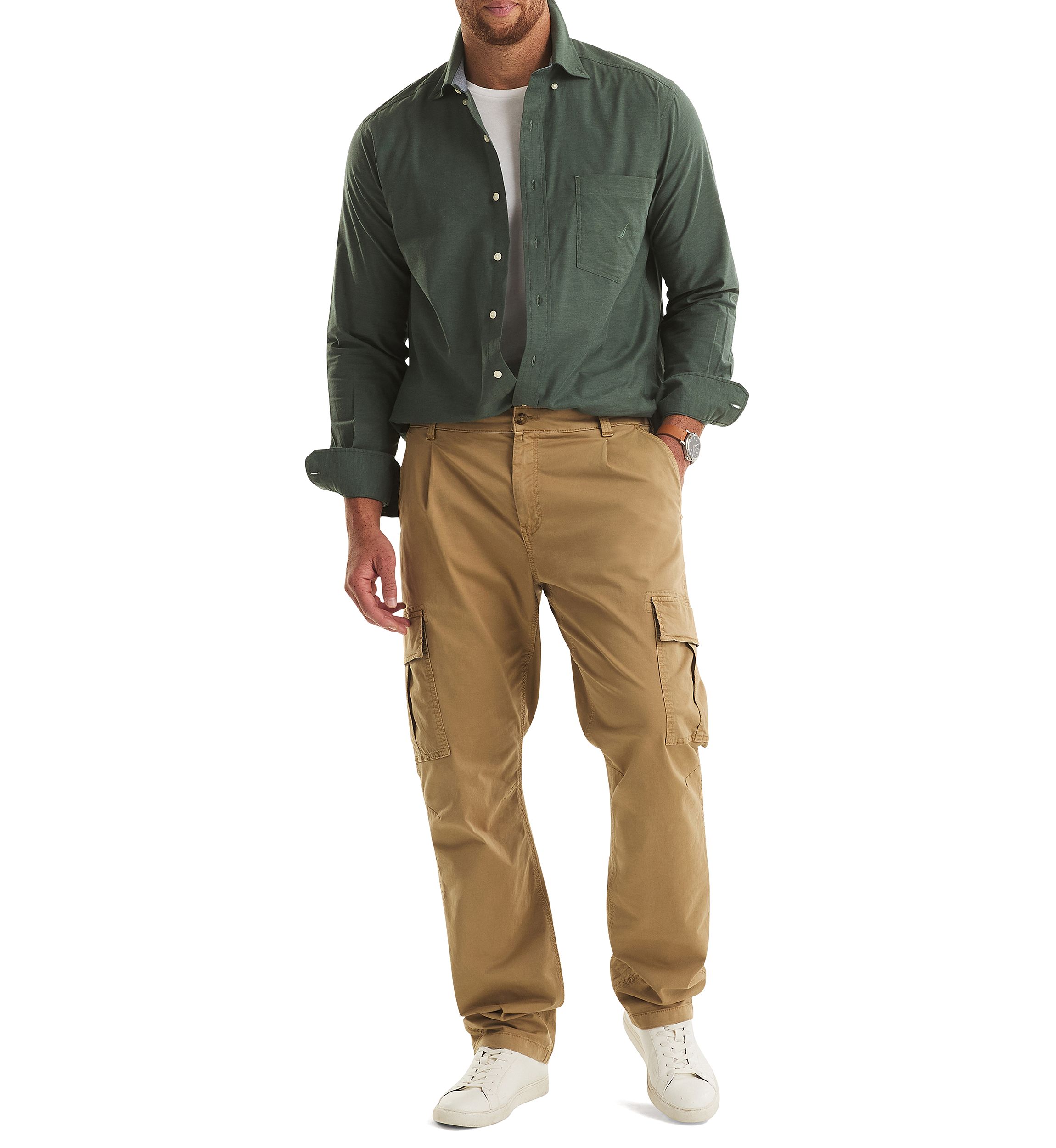 Big & Tall Long Sleeve Oxford Shirt 