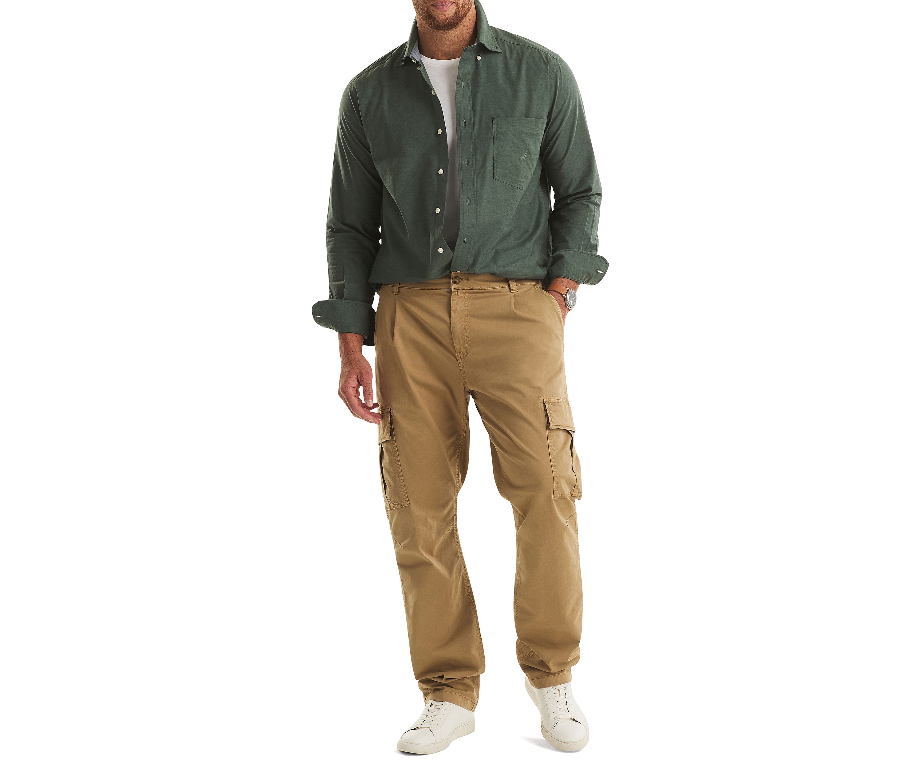 Big & Tall Long Sleeve Oxford Shirt 