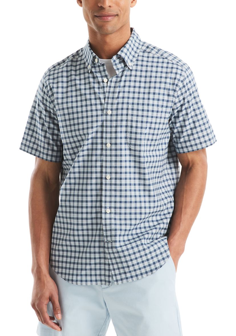 Big & Tall Tencel Plaid Printed Shirt