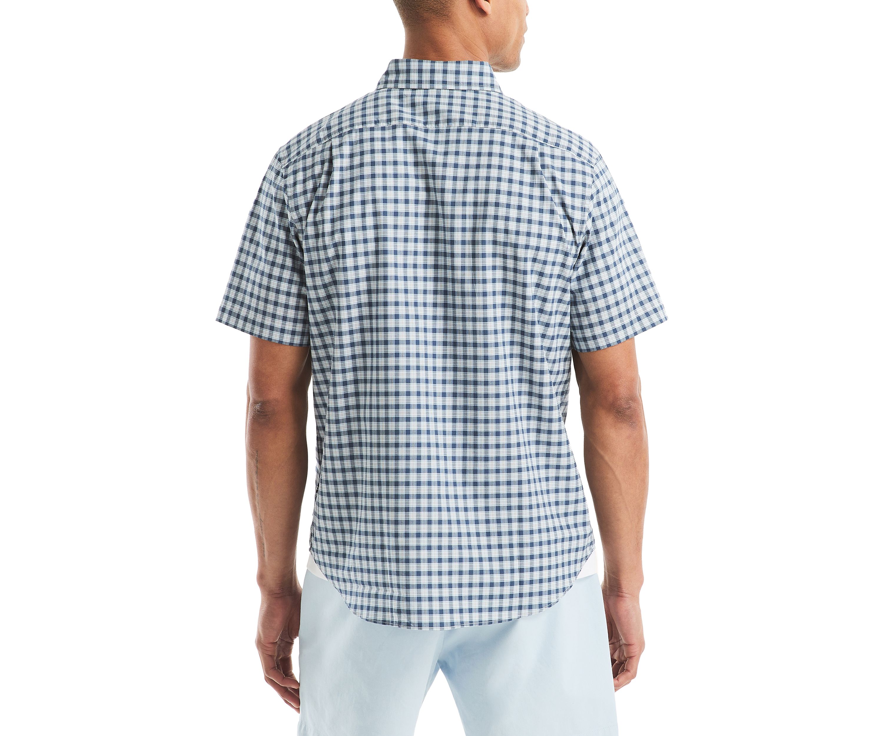 Big & Tall Tencel Plaid Printed Shirt
