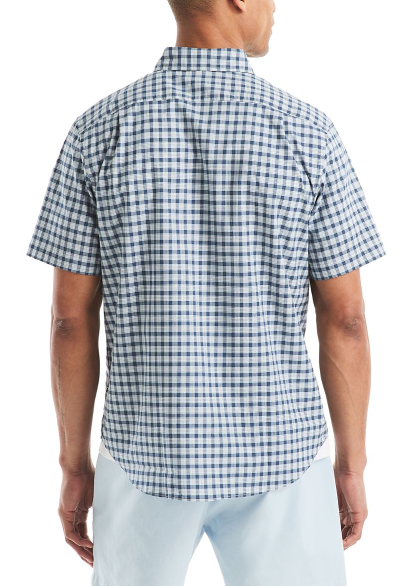 Big & Tall Tencel Plaid Printed Shirt
