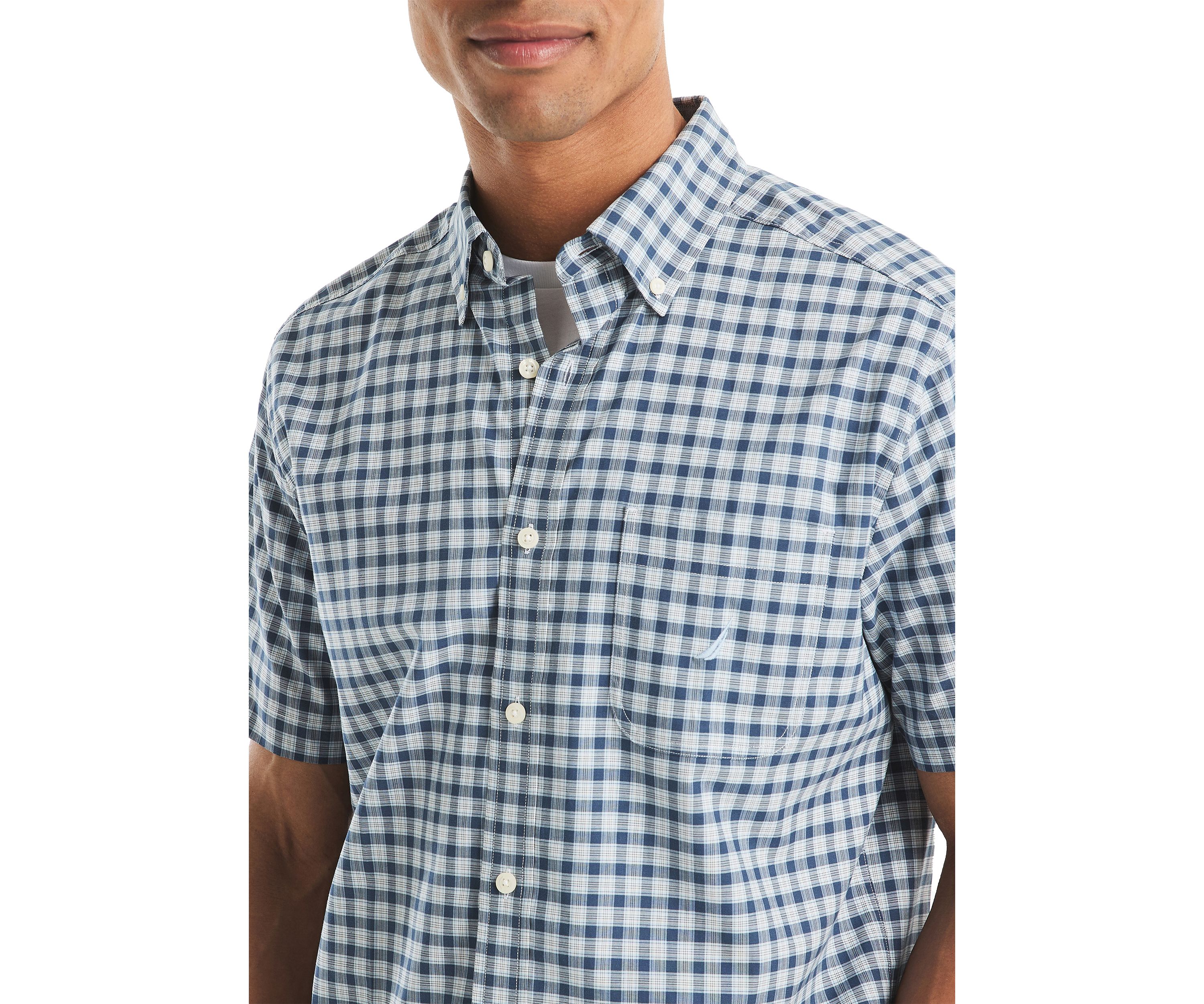 Big & Tall Tencel Plaid Printed Shirt