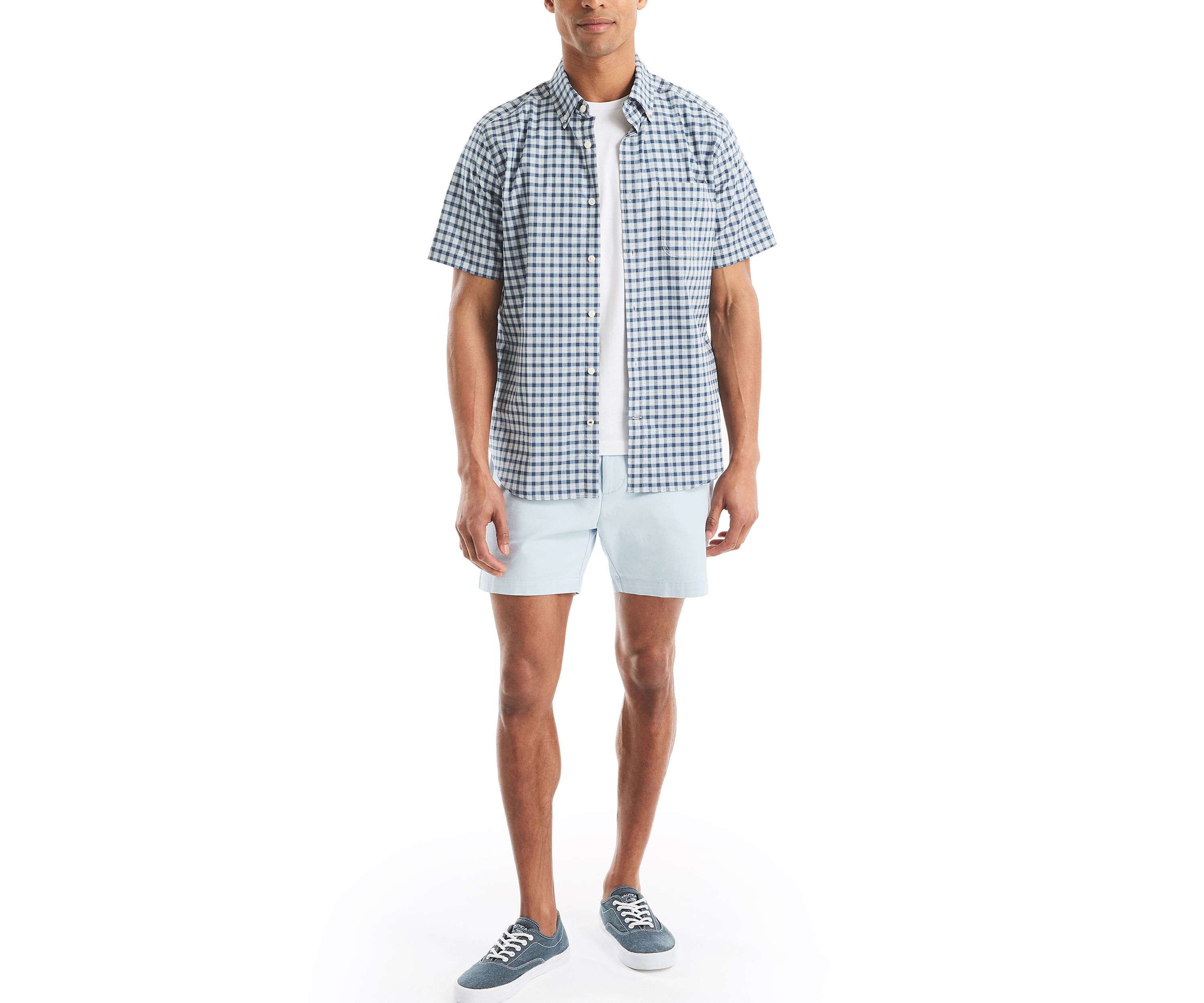 Big & Tall Tencel Plaid Printed Shirt