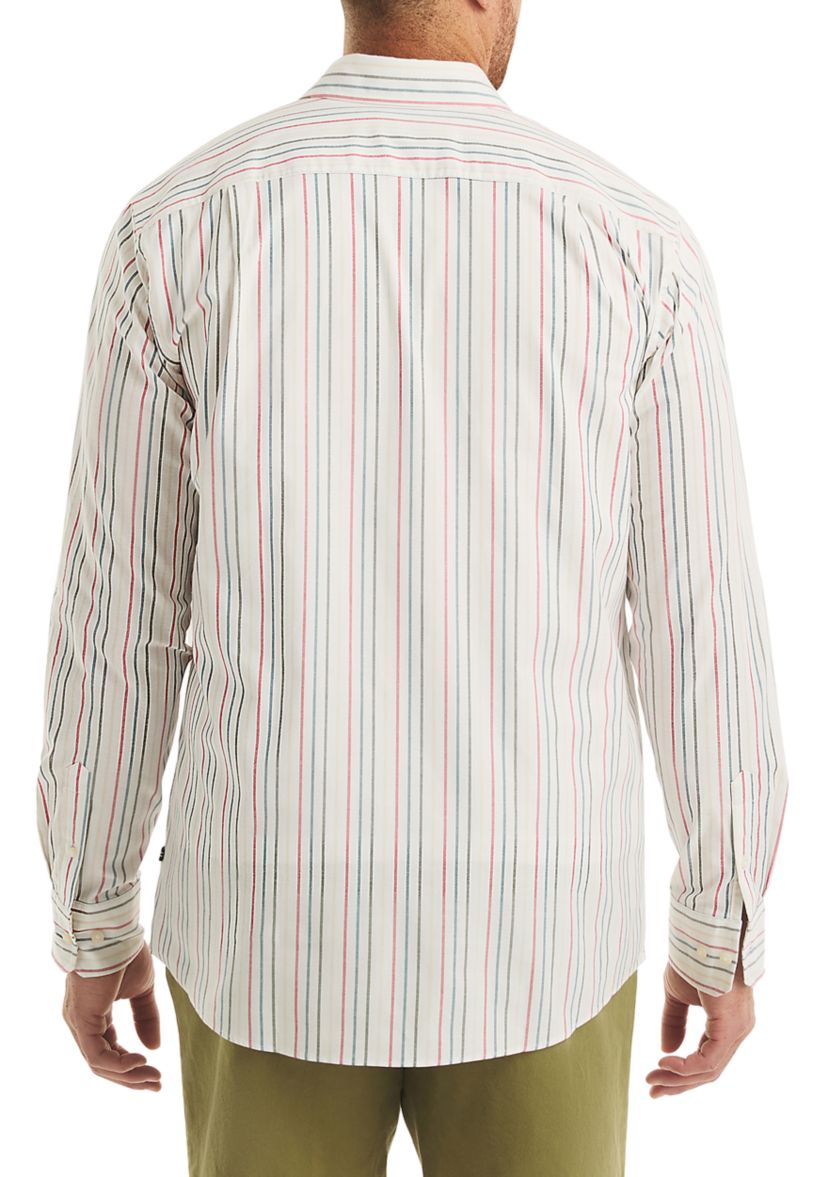 Big & Tall Oxford Stripe Shirt 