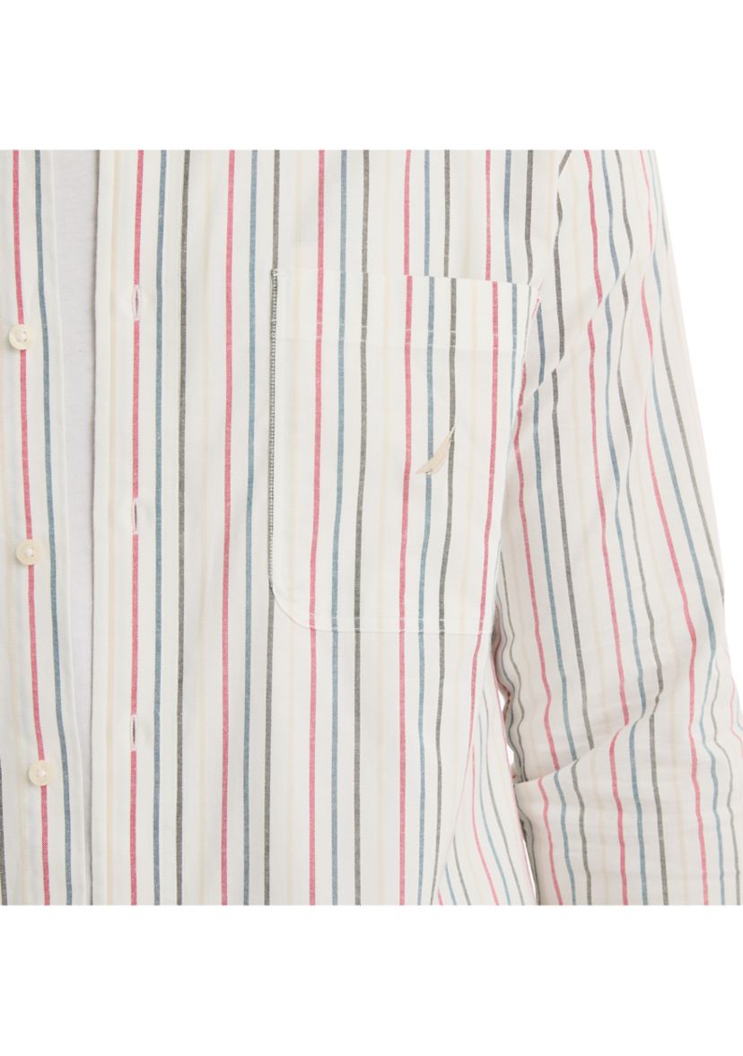 Big & Tall Oxford Stripe Shirt 