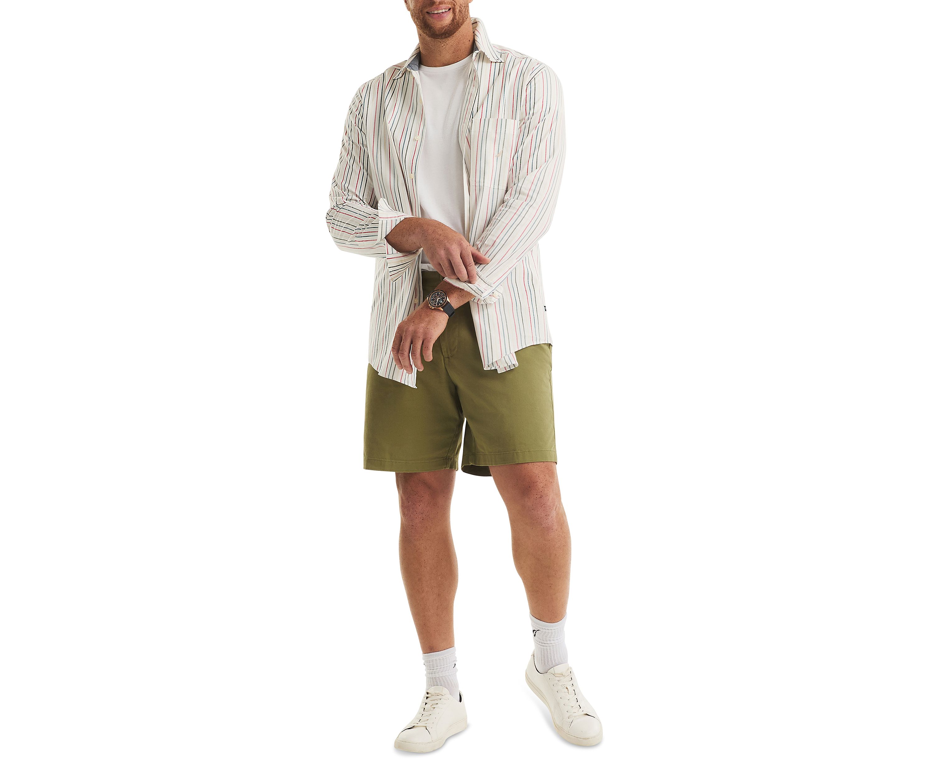 Big & Tall Oxford Stripe Shirt 