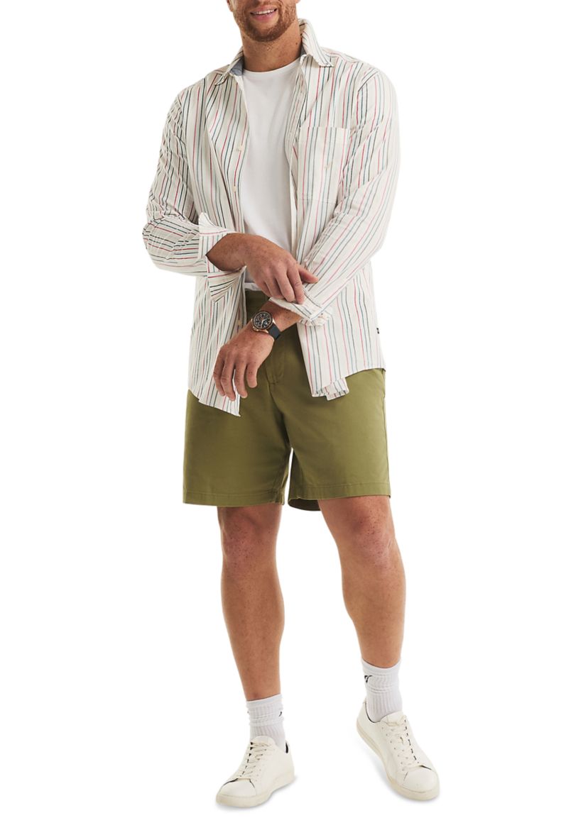 Big & Tall Oxford Stripe Shirt 