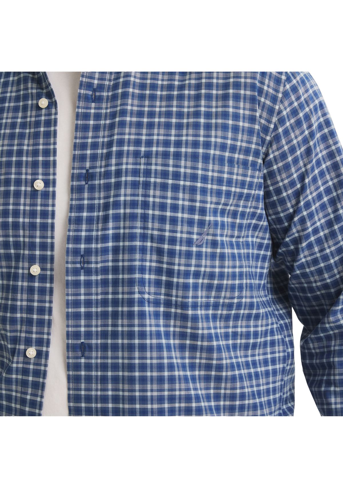 Big & Tall Long Sleeve Plaid Shirt 