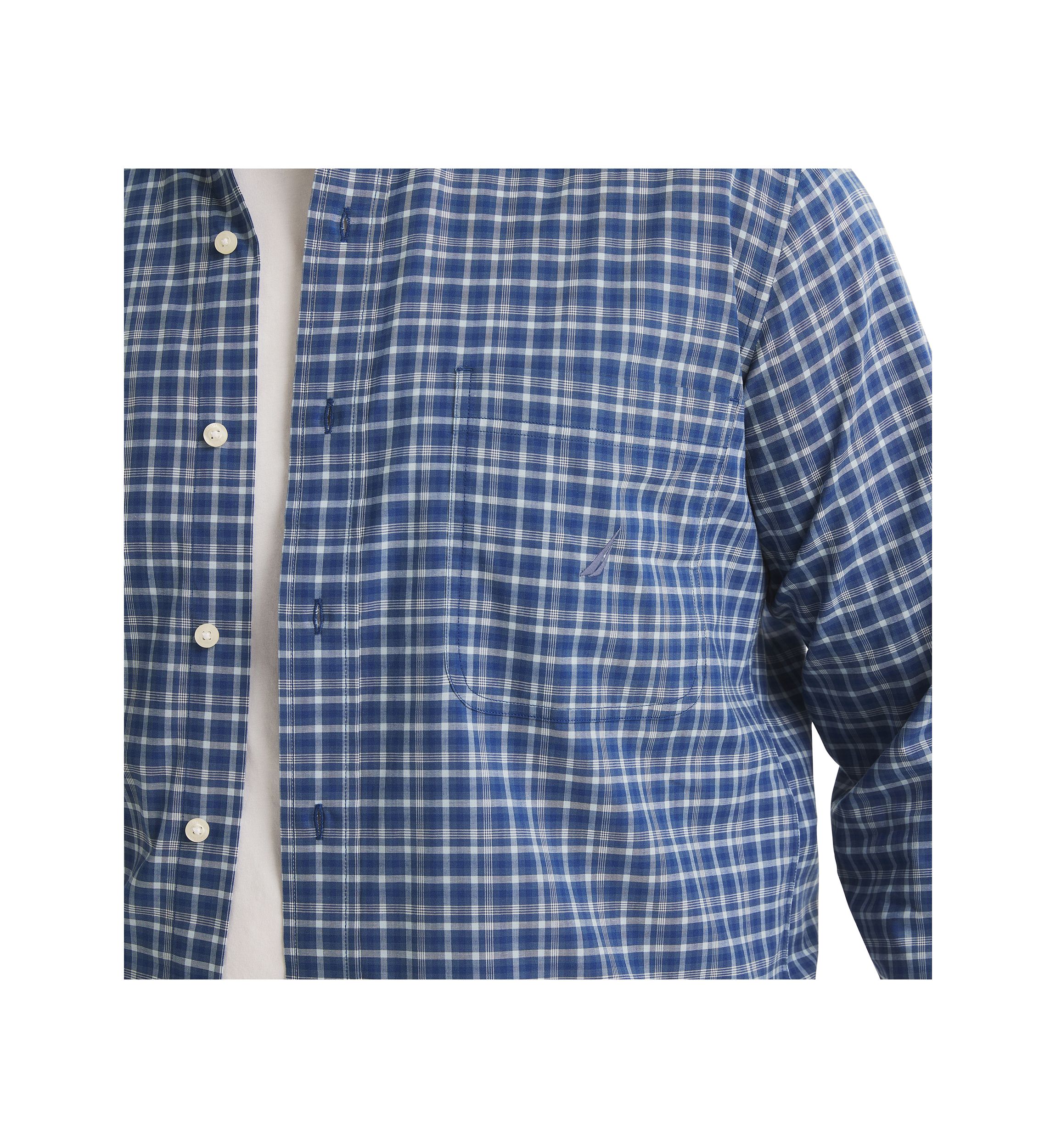 Big & Tall Long Sleeve Plaid Shirt 