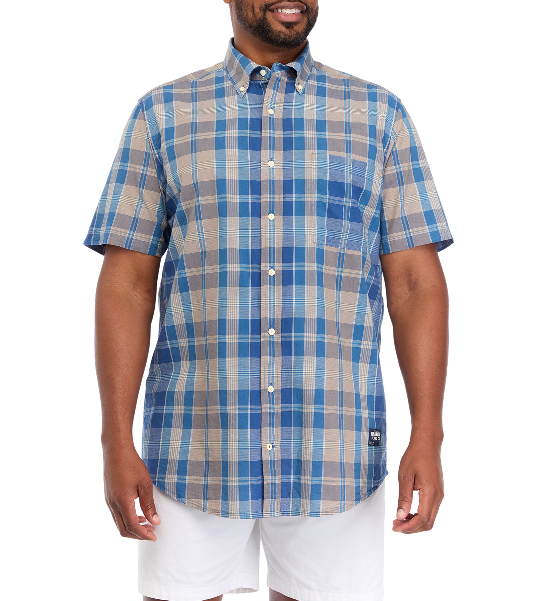 Big & Tall Short Sleeve Printed Shirt