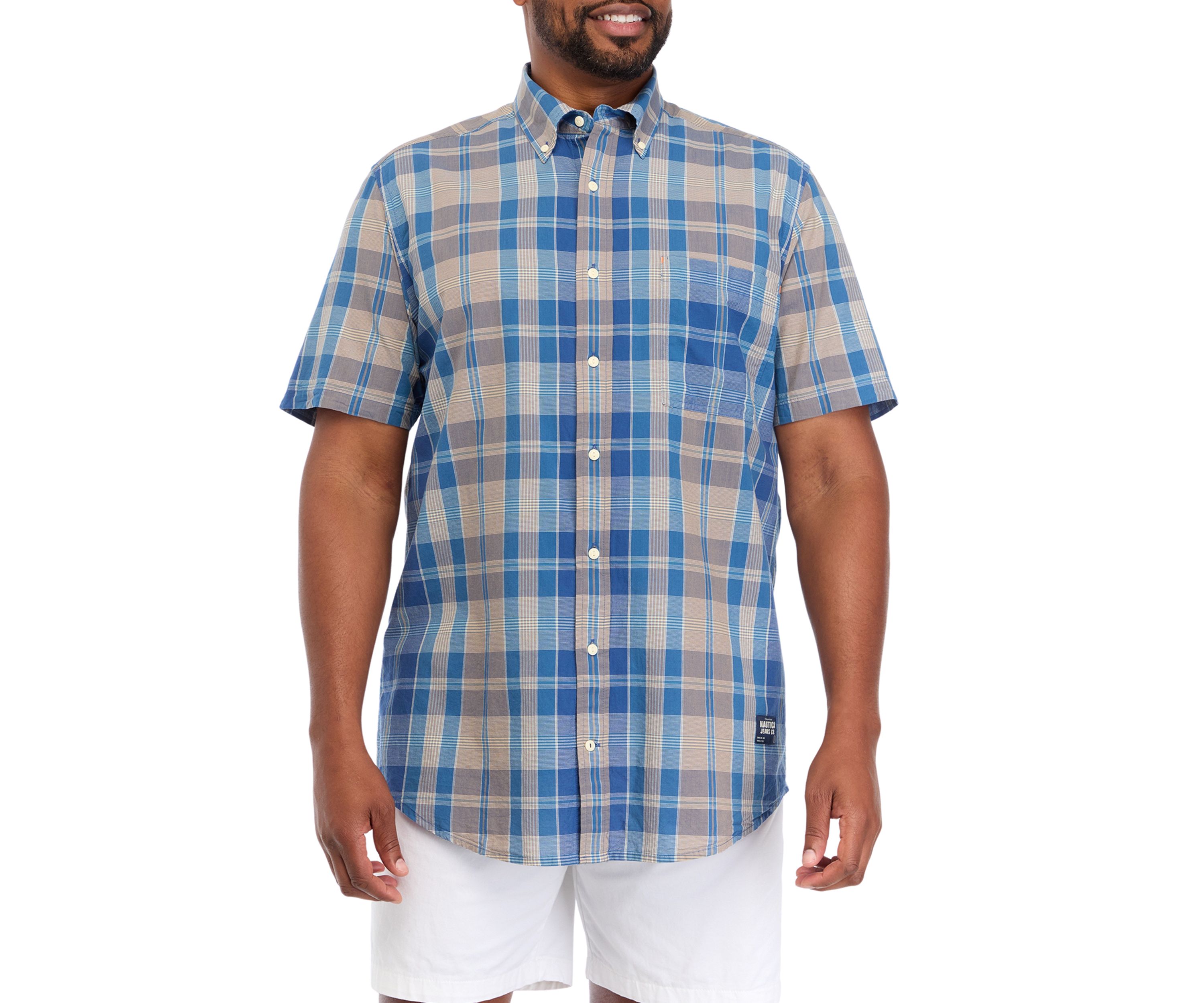 Big & Tall Short Sleeve Printed Shirt