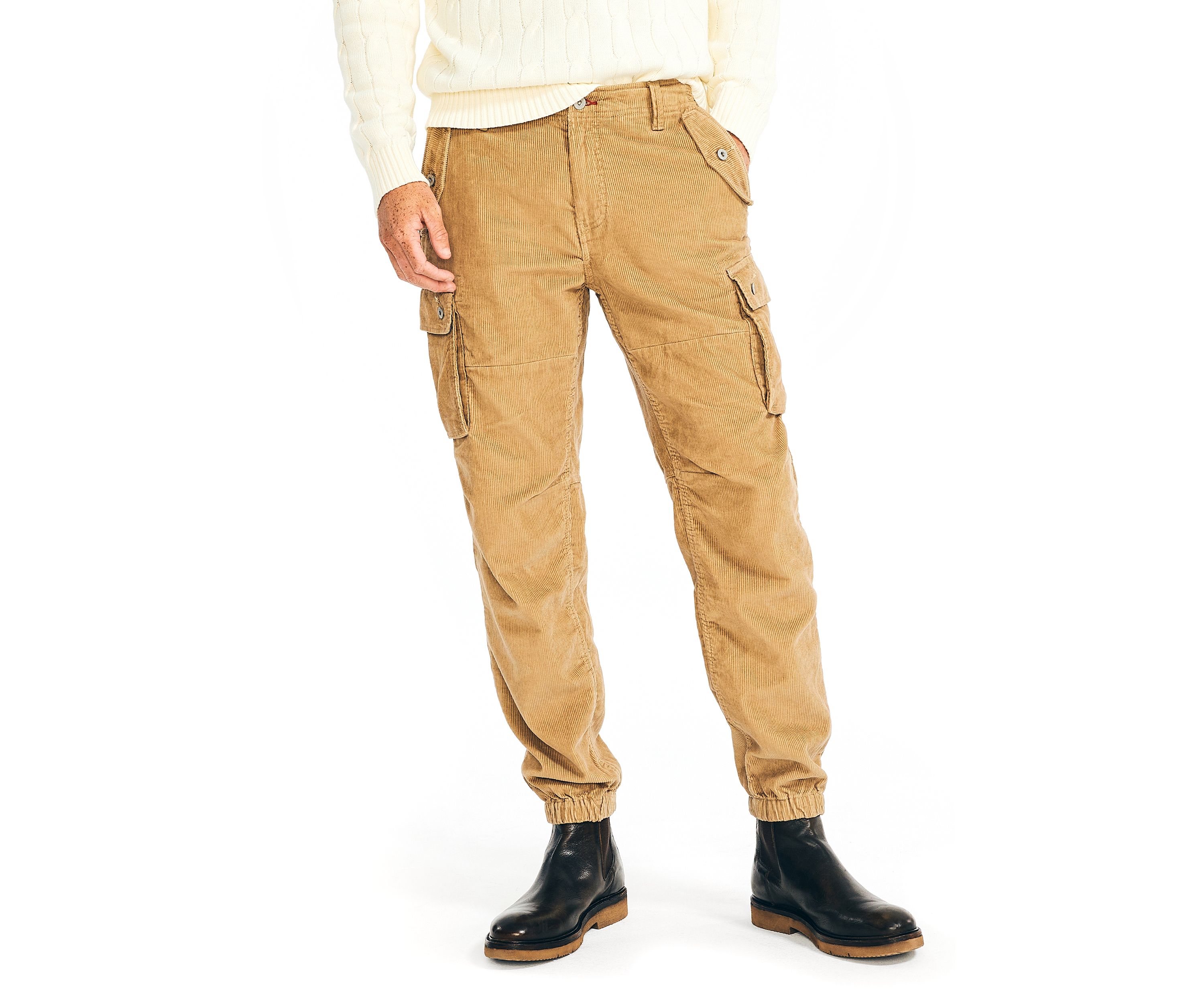 Corduroy Cargo Joggers