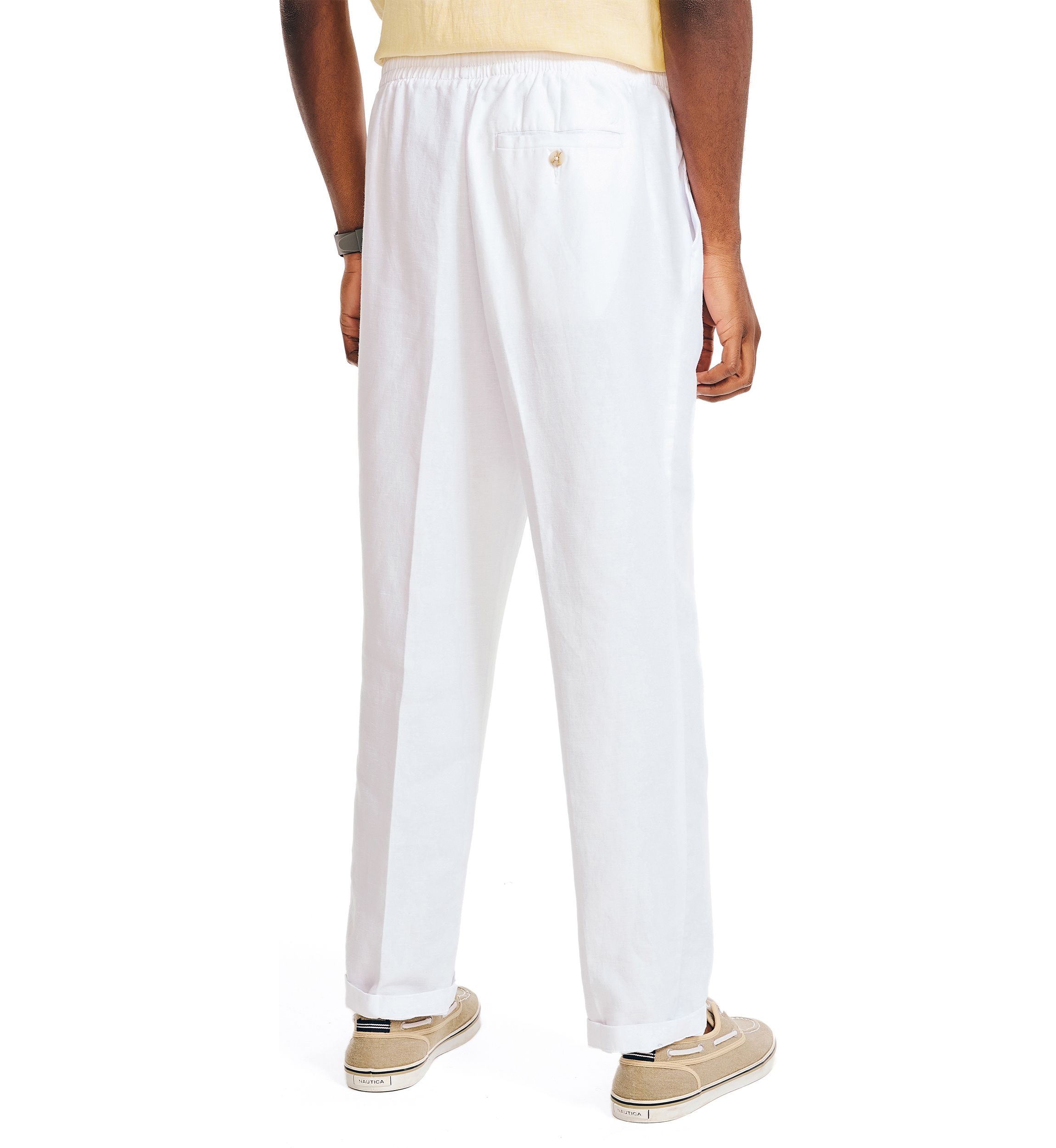 Linen Drawstring Pants
