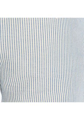 Classic Fit Striped Linen Drawstring Pants