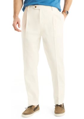 Nautica Miami Vice x Nautica Double Pleated Linen Pants | belk