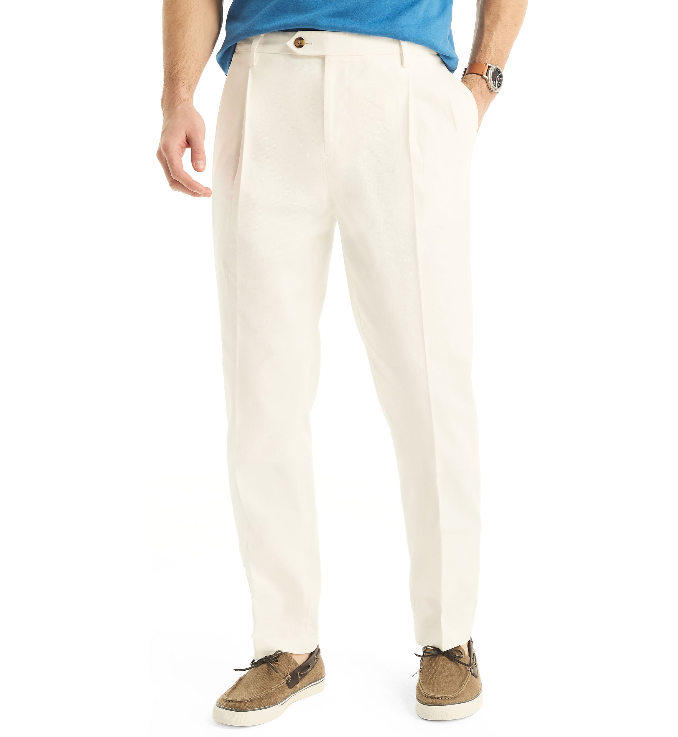 Miami Vice x Nautica Double Pleated Linen Pants