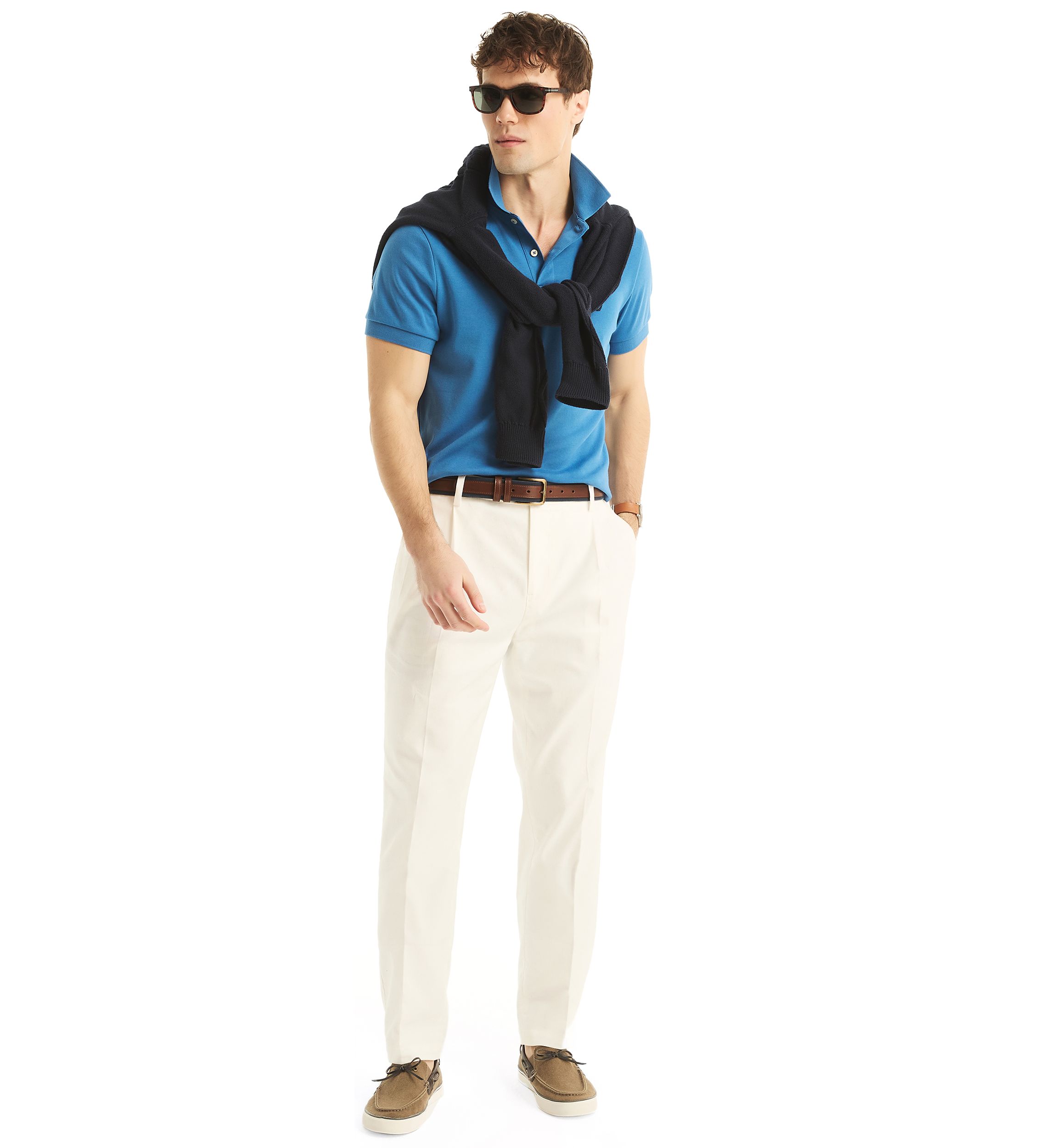 Miami Vice x Nautica Double Pleated Linen Pants