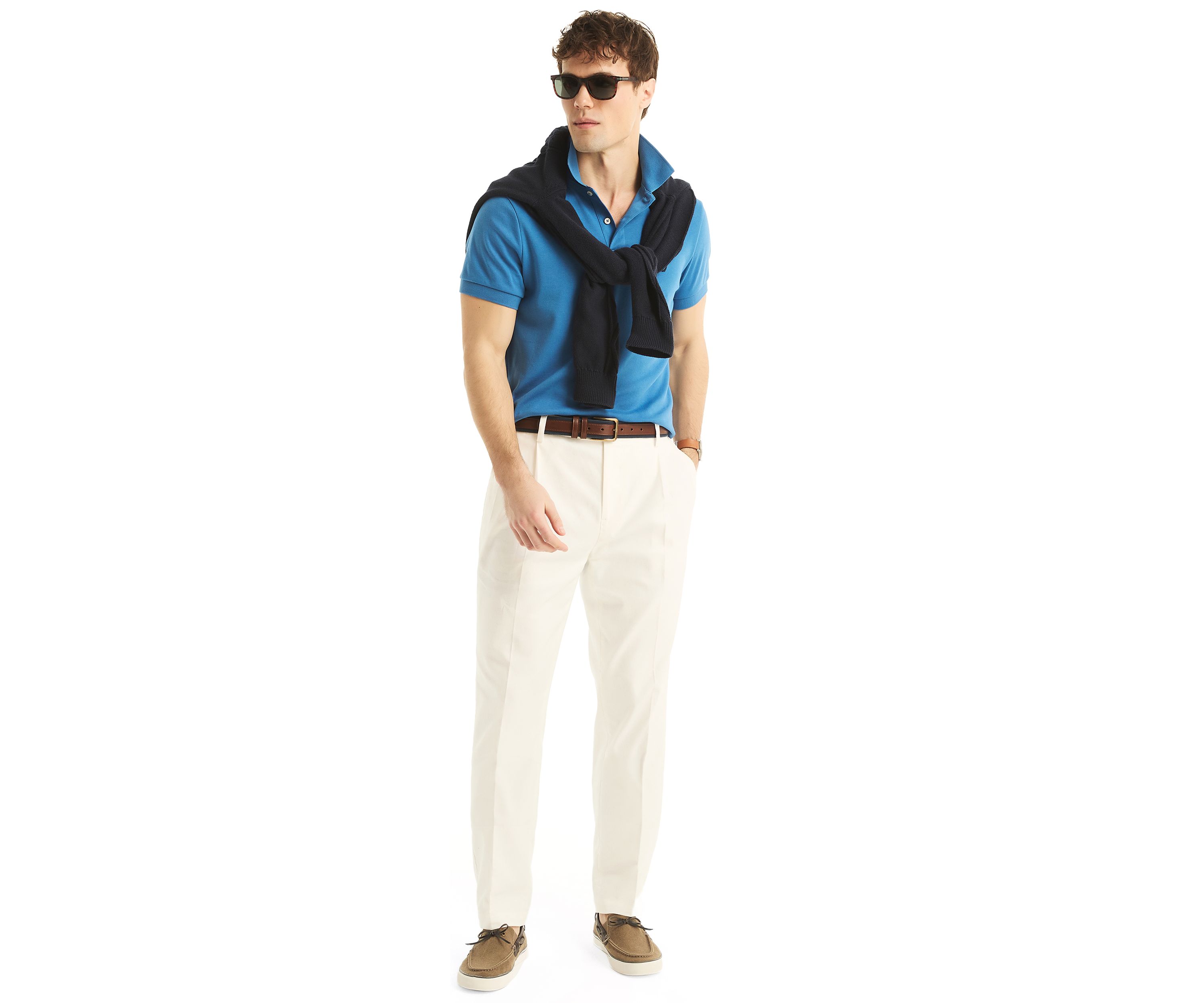 Miami Vice x Nautica Double Pleated Linen Pants