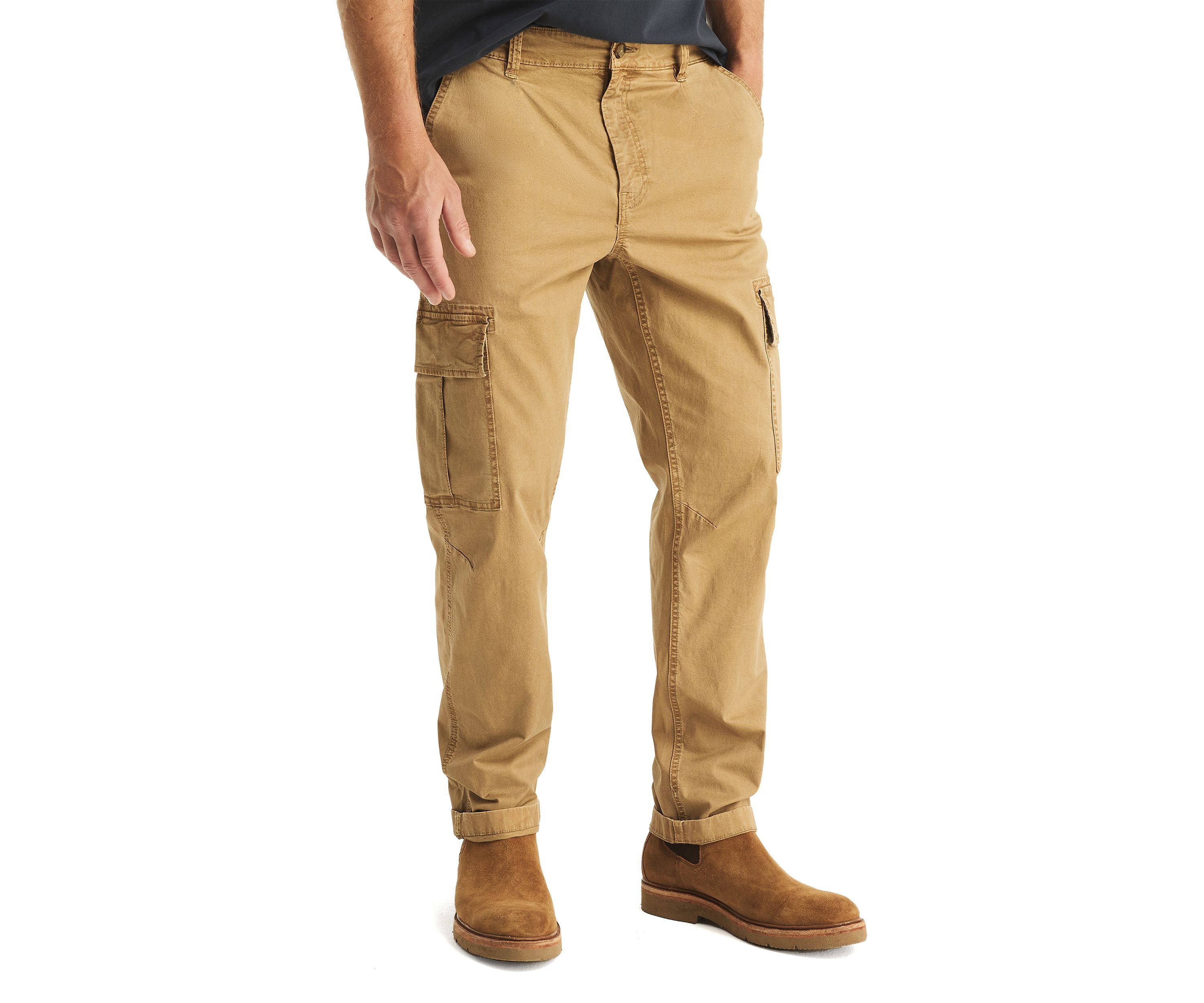 Pleated Cargo Pants