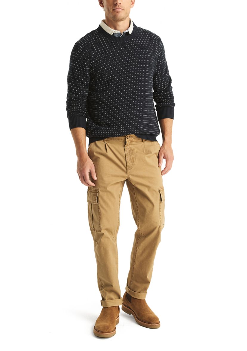 Pleated Cargo Pants