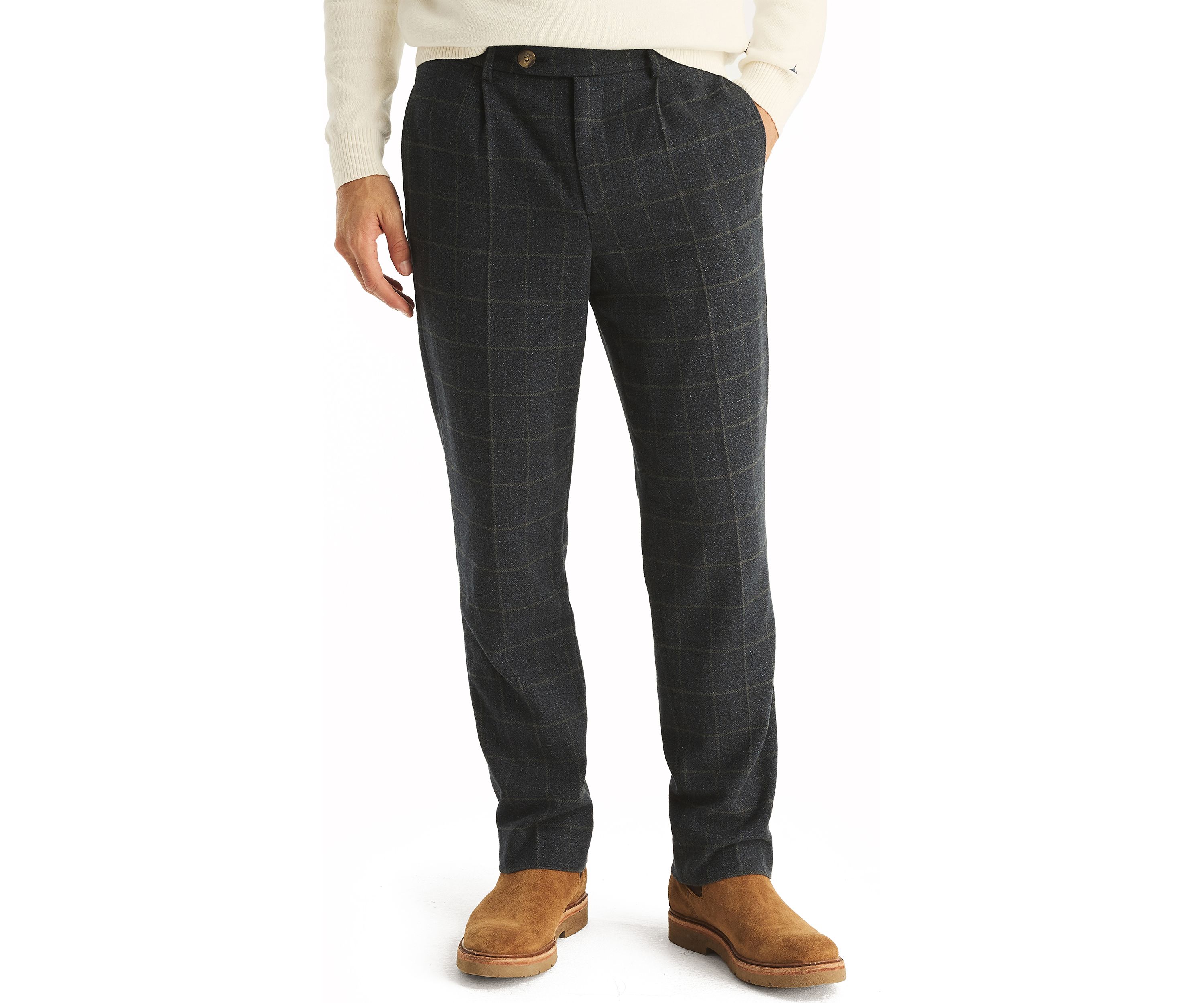 Pleated Trouser Pants