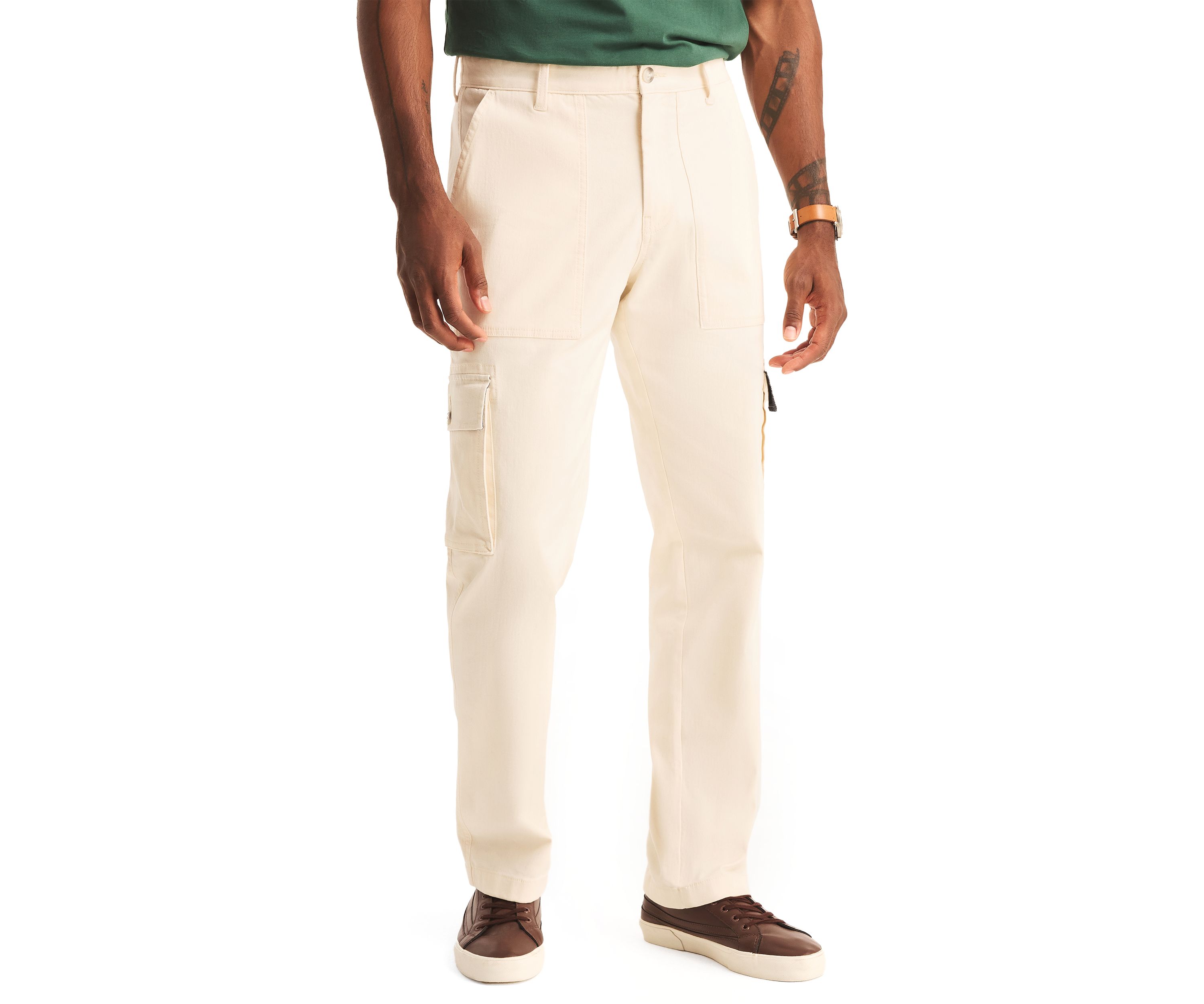 Mens Twill Cargo Pants