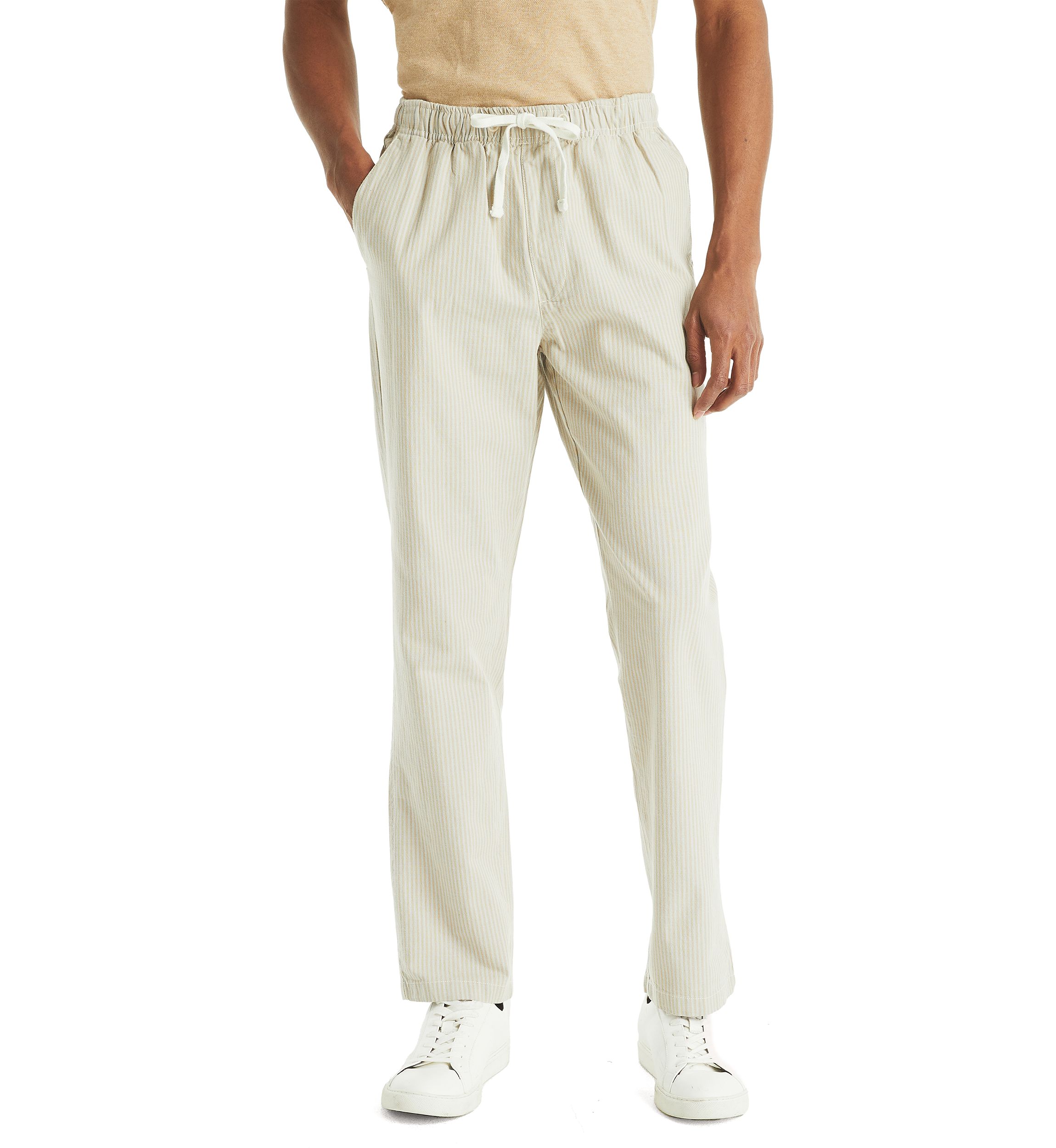 Striped Drawstring Pants