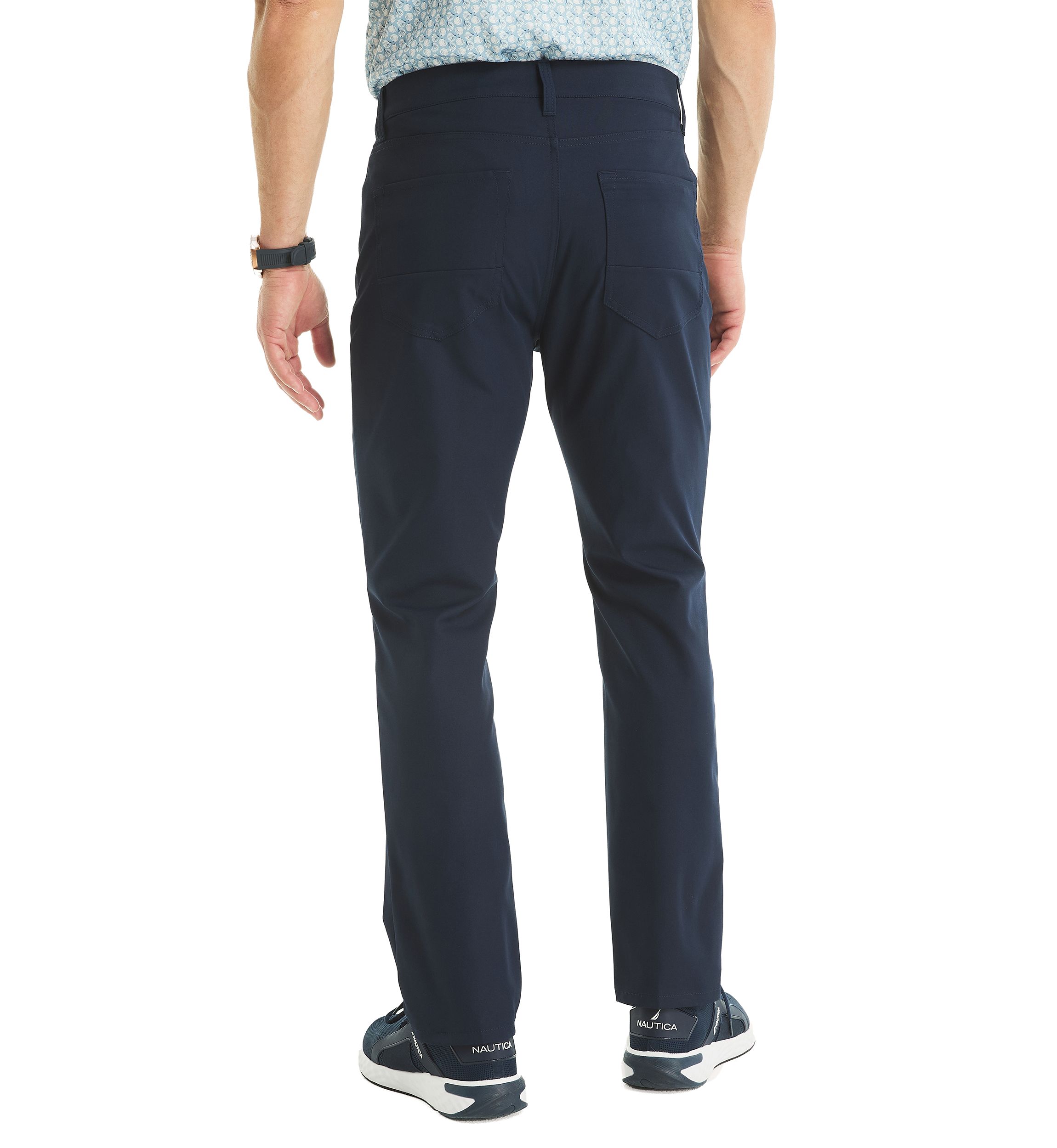 fitted lace wedding dress Nautica Mens Modern fit Dress Pants 40 / 30 Blue Solid Stretch – Bristol  Apparel Co