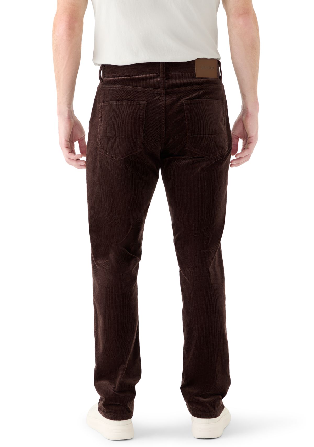 Mens Straight Fit Stretch Corduroy Pants