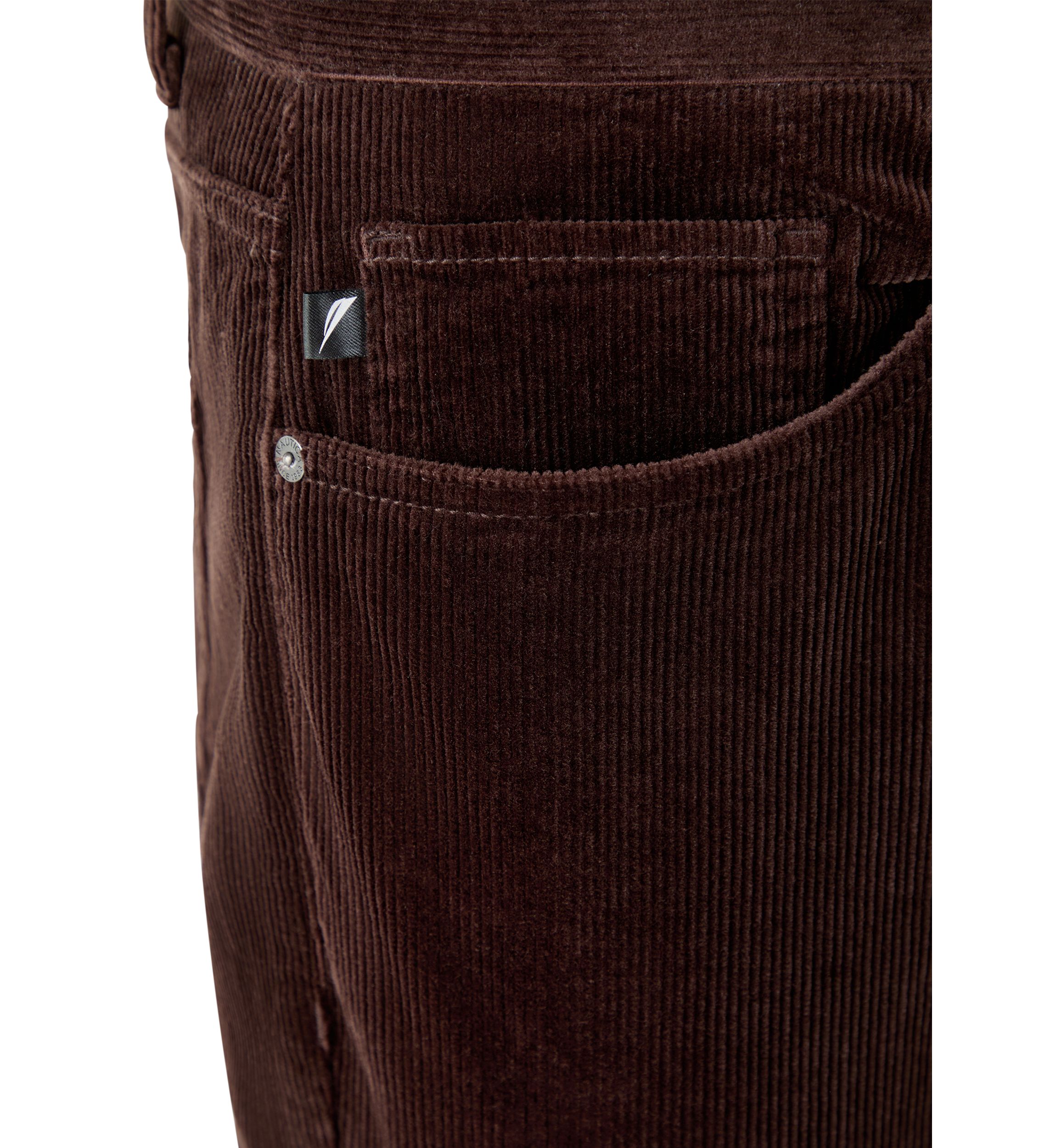 Mens Straight Fit Stretch Corduroy Pants