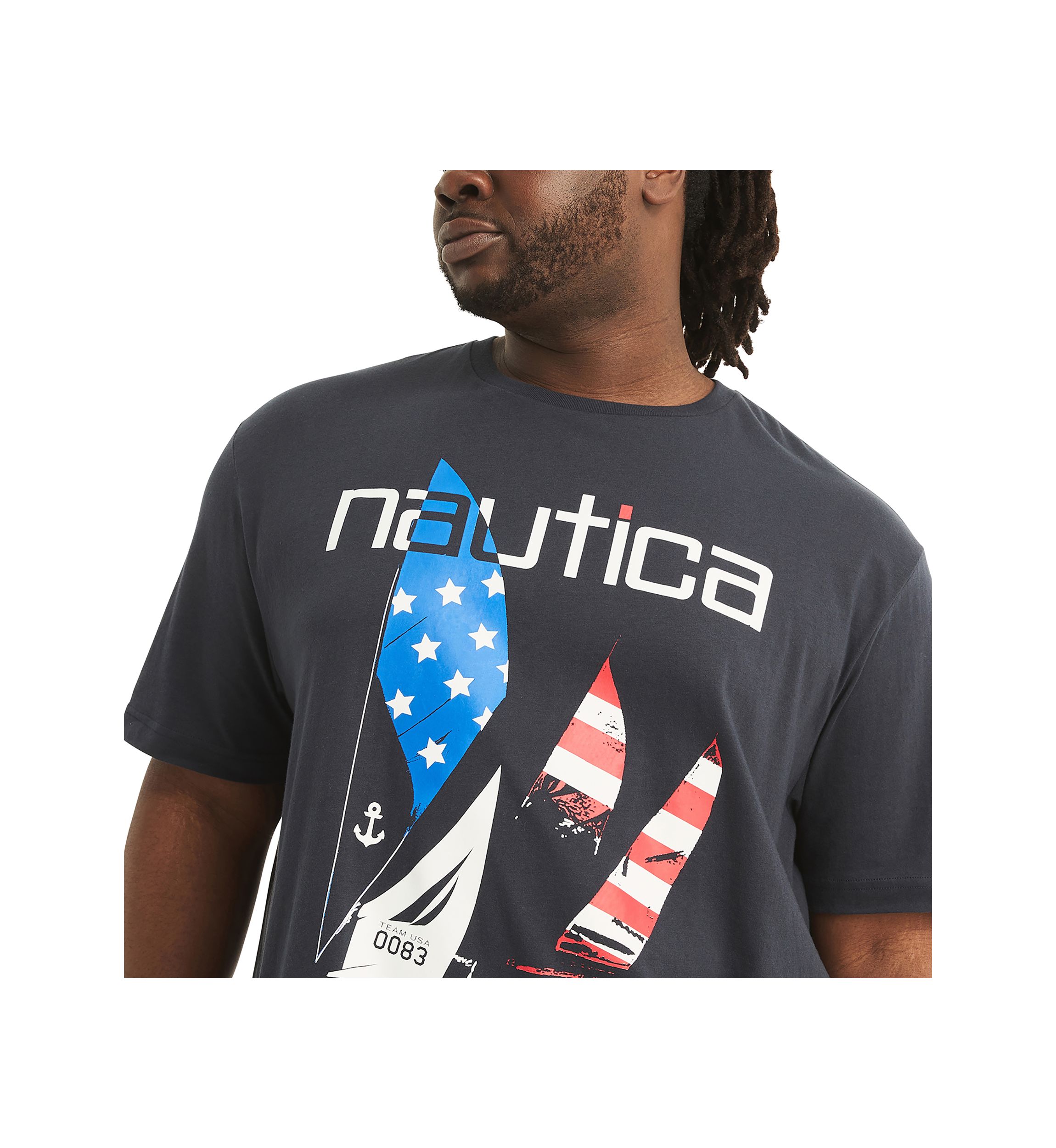 Big & Tall Sustainably Crafted Americana Graphic T-Shirt
