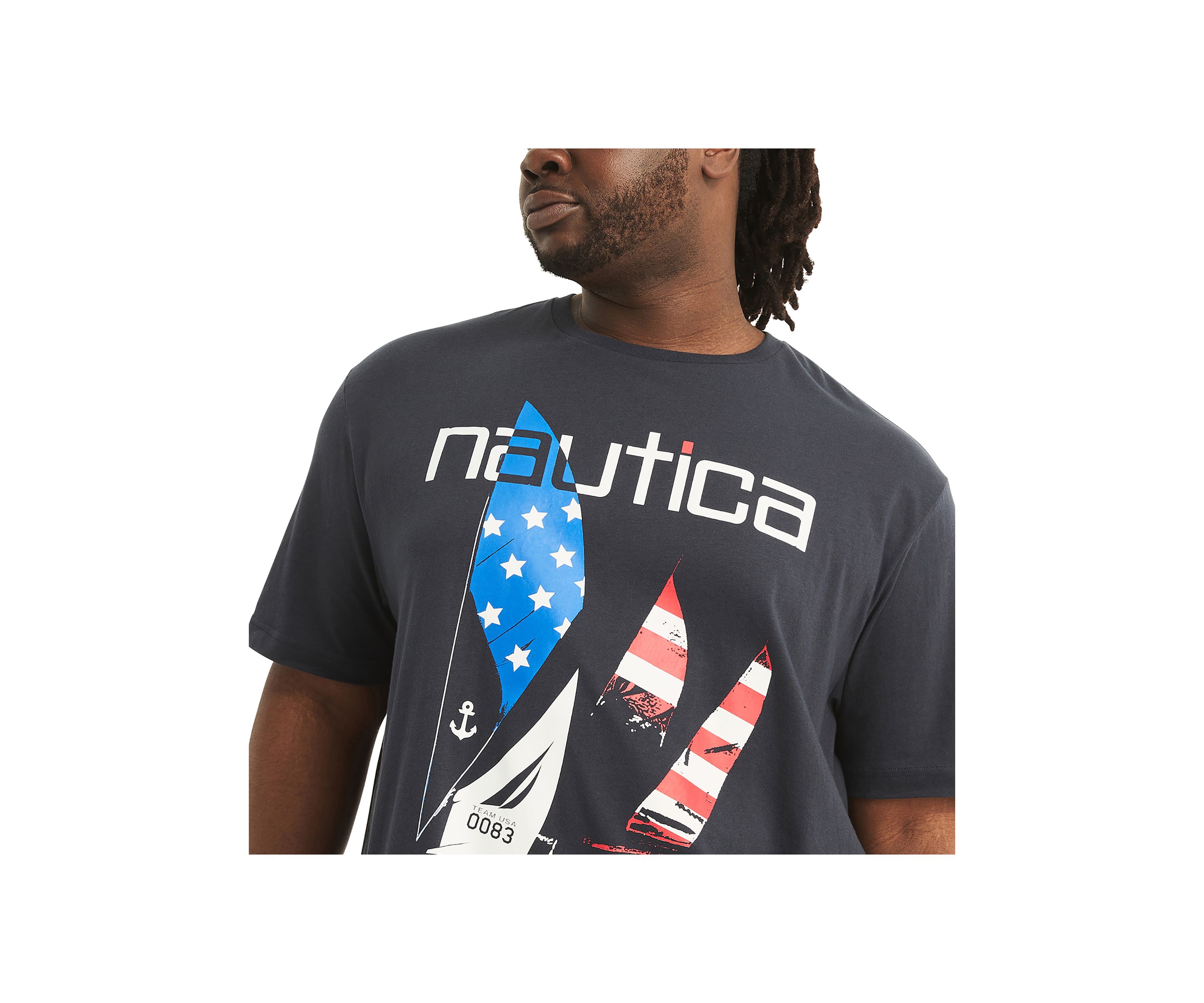 Big & Tall Sustainably Crafted Americana Graphic T-Shirt