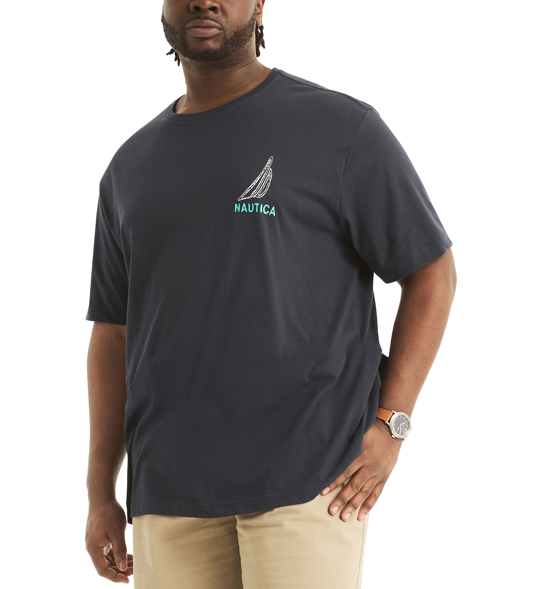Big & Tall Sustainably Crafted Sailing Knots Graphic T-Shirt