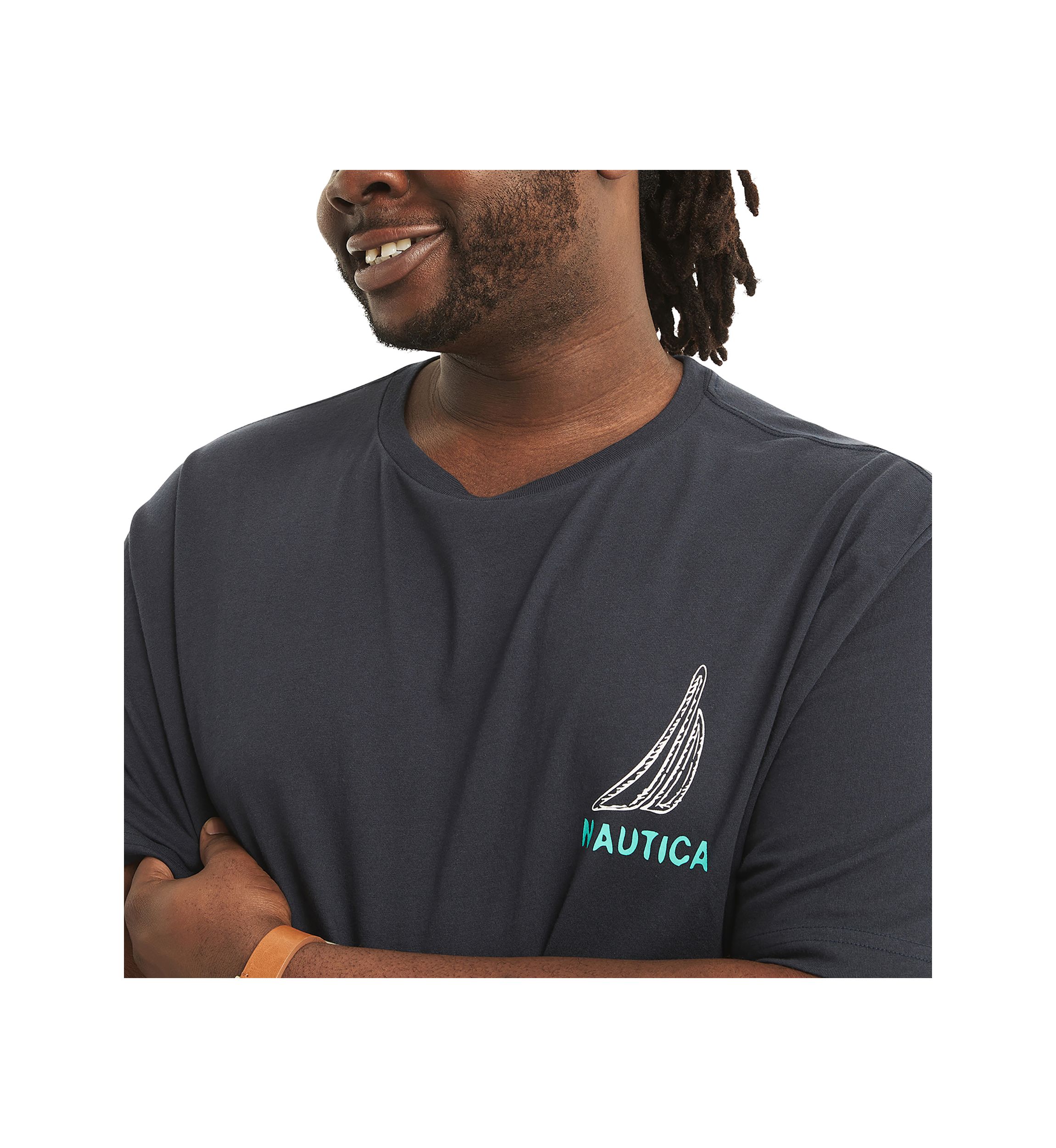 Big & Tall Sustainably Crafted Sailing Knots Graphic T-Shirt