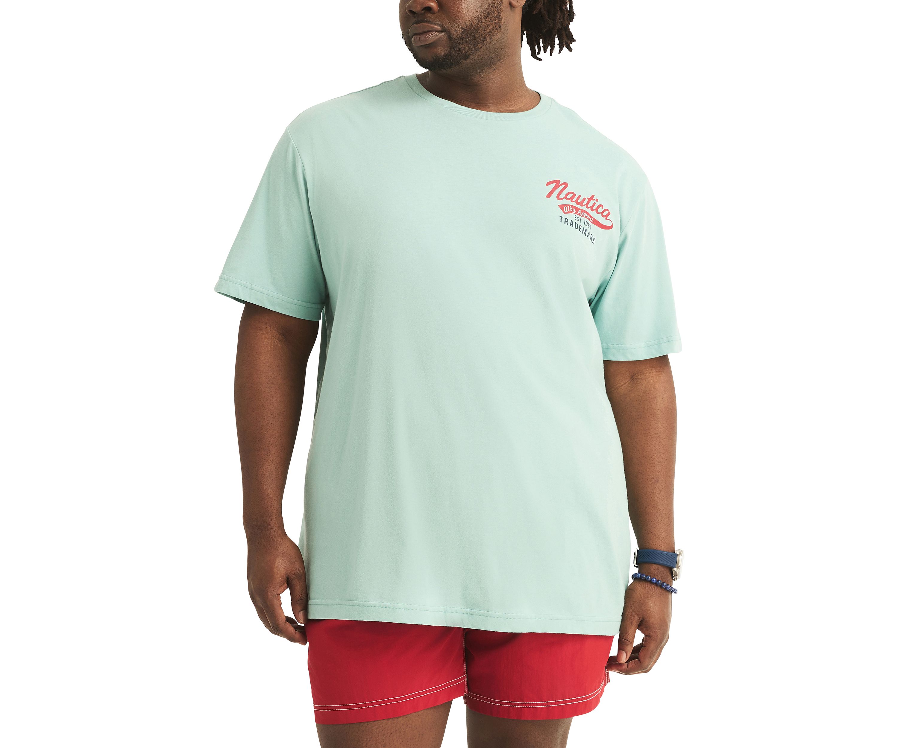 Big & Tall Sustainably Crafted Deep Sea Fishing Graphic T-Shirt
