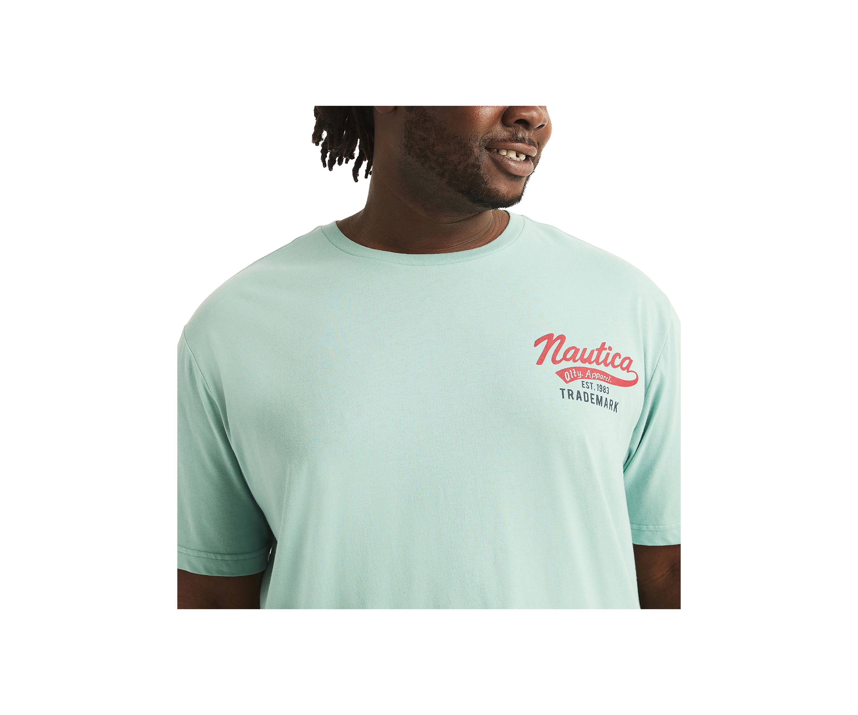 Big & Tall Sustainably Crafted Deep Sea Fishing Graphic T-Shirt