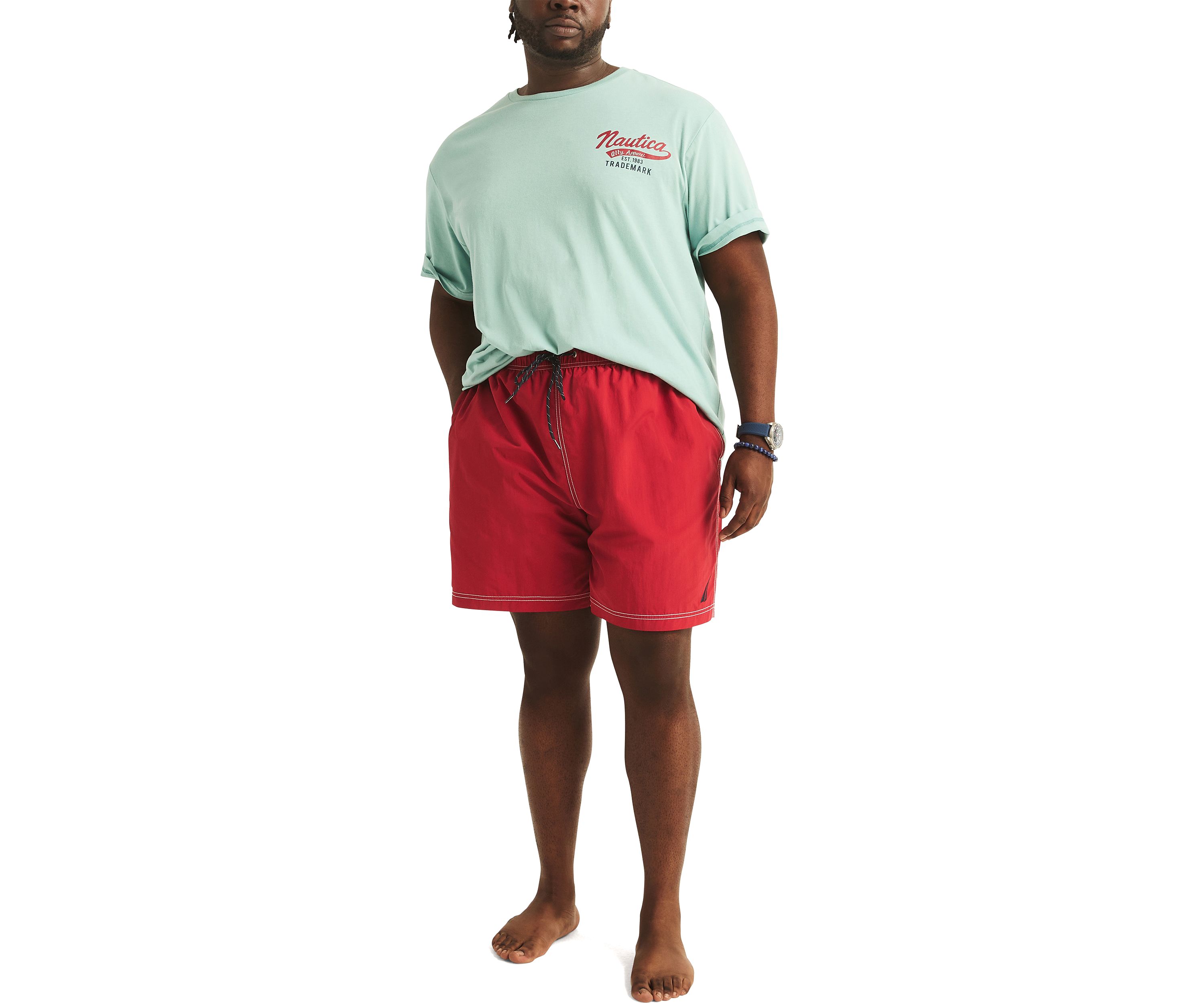 Big & Tall Sustainably Crafted Deep Sea Fishing Graphic T-Shirt